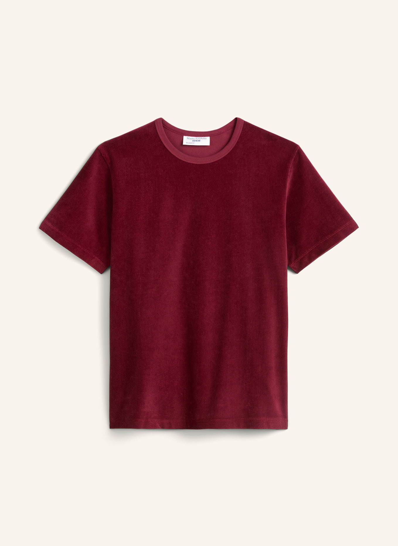 Marc O'Polo DENIM T-Shirt: DUNKELROT