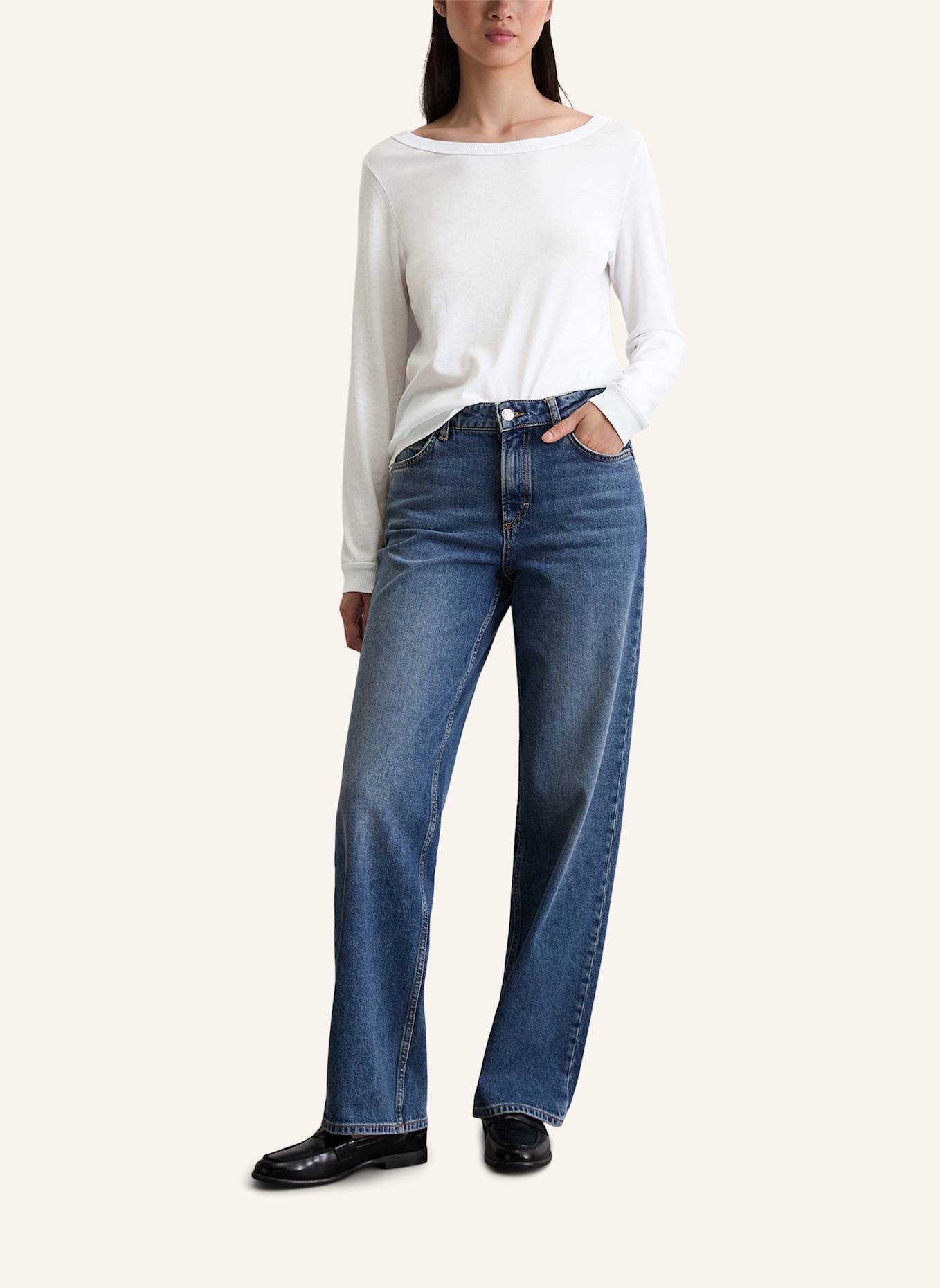 Marc O'Polo T-Shirt: WEISS