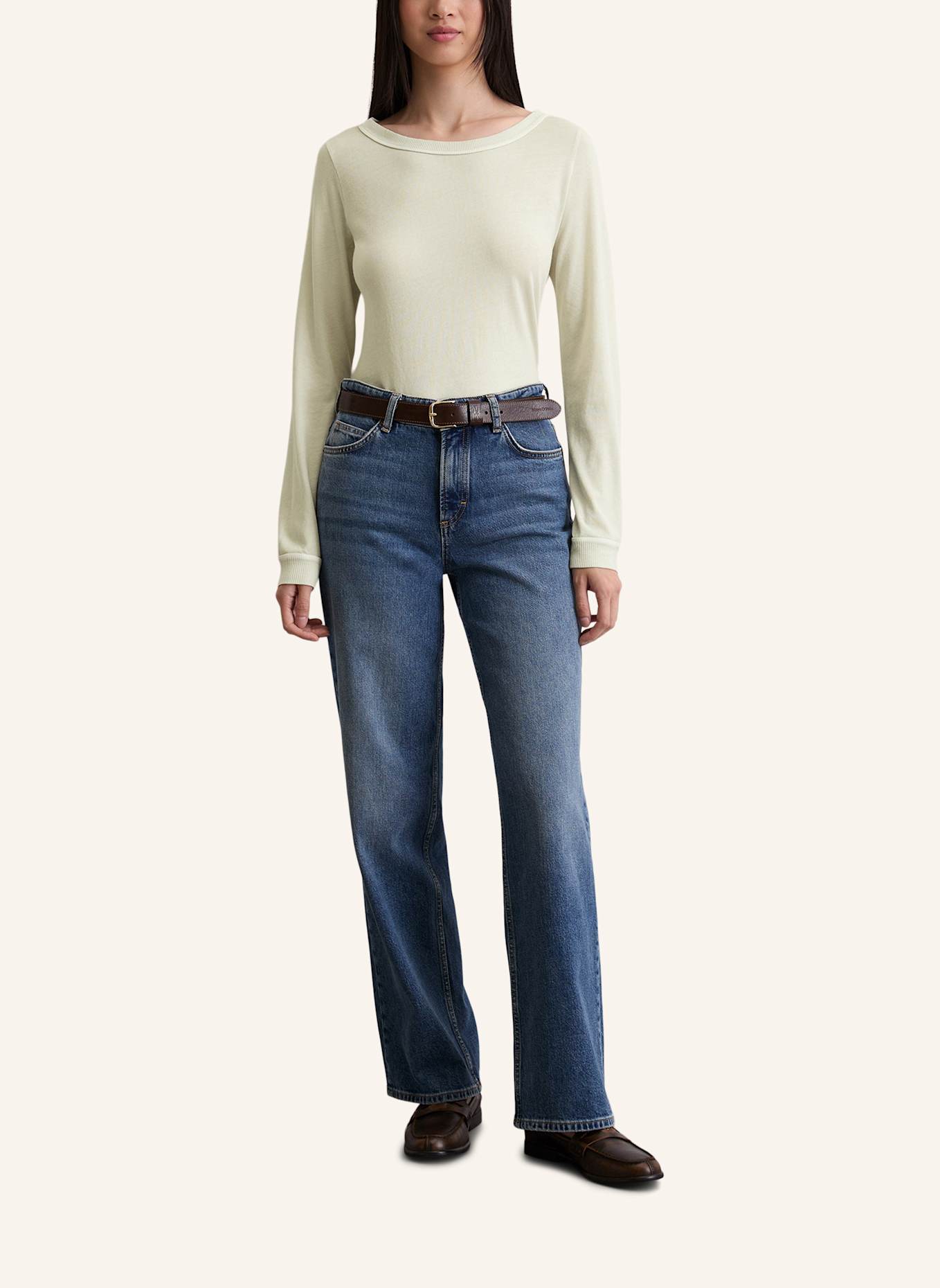 Marc O'Polo T-Shirt: BEIGE