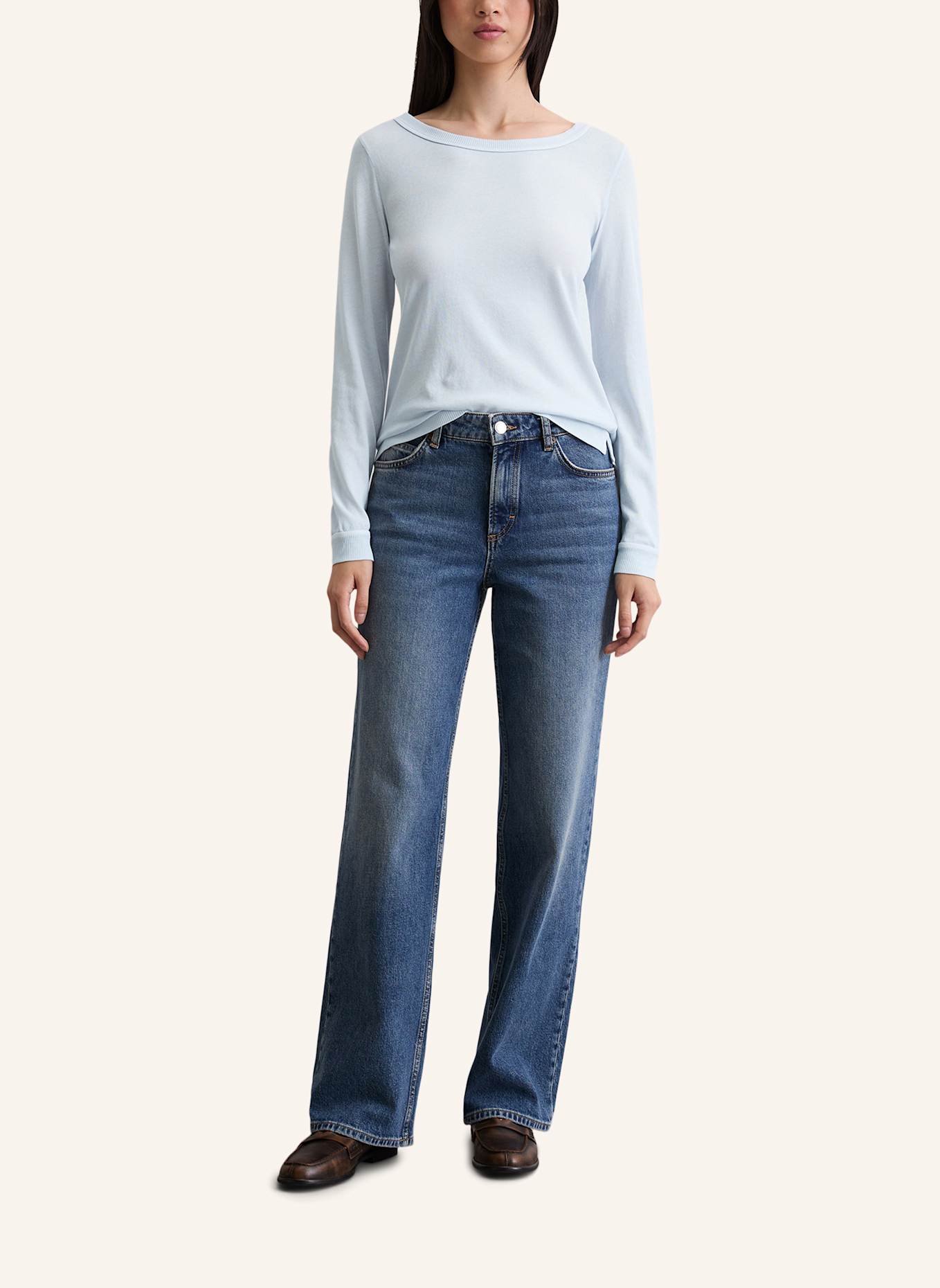 Marc O'Polo T-Shirt: HELLBLAU