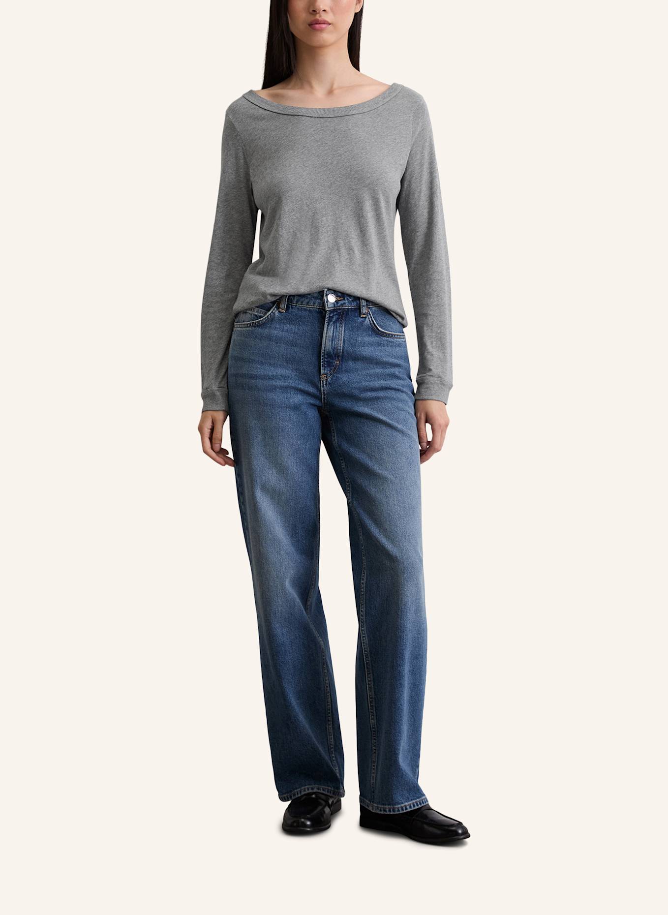 Marc O'Polo T-Shirt: HELLGRAU