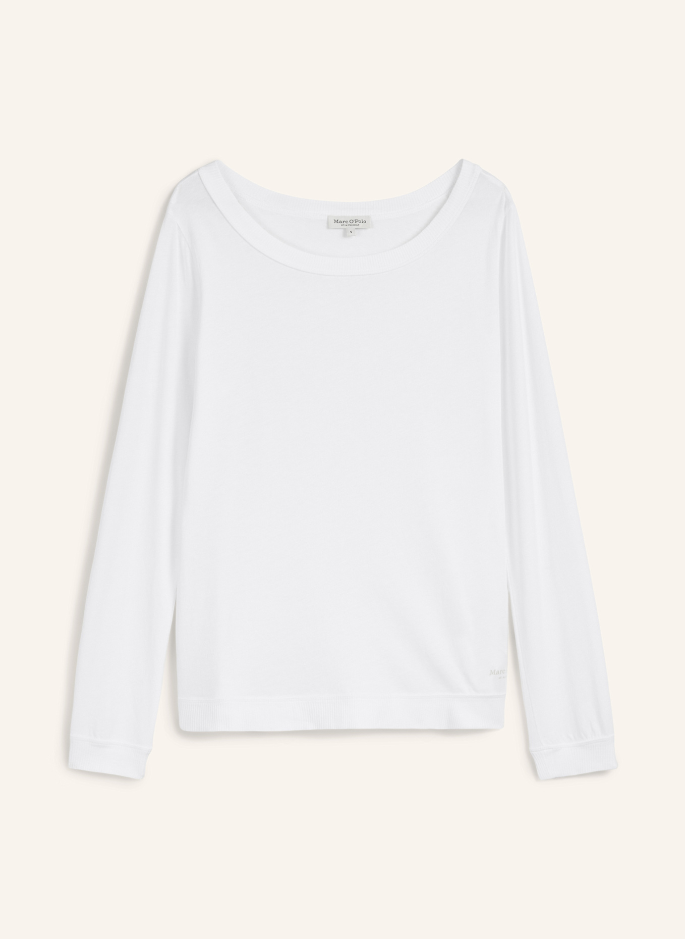 Marc O'Polo T-Shirt: WEISS