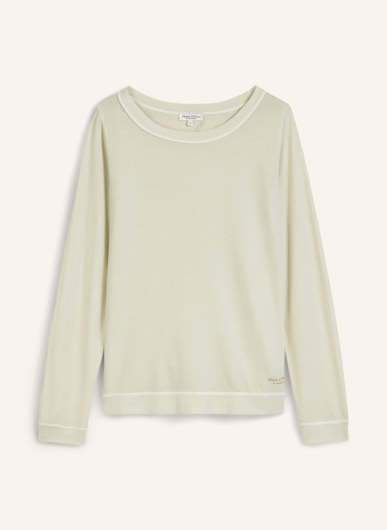 Marc O'Polo T-Shirt: BEIGE