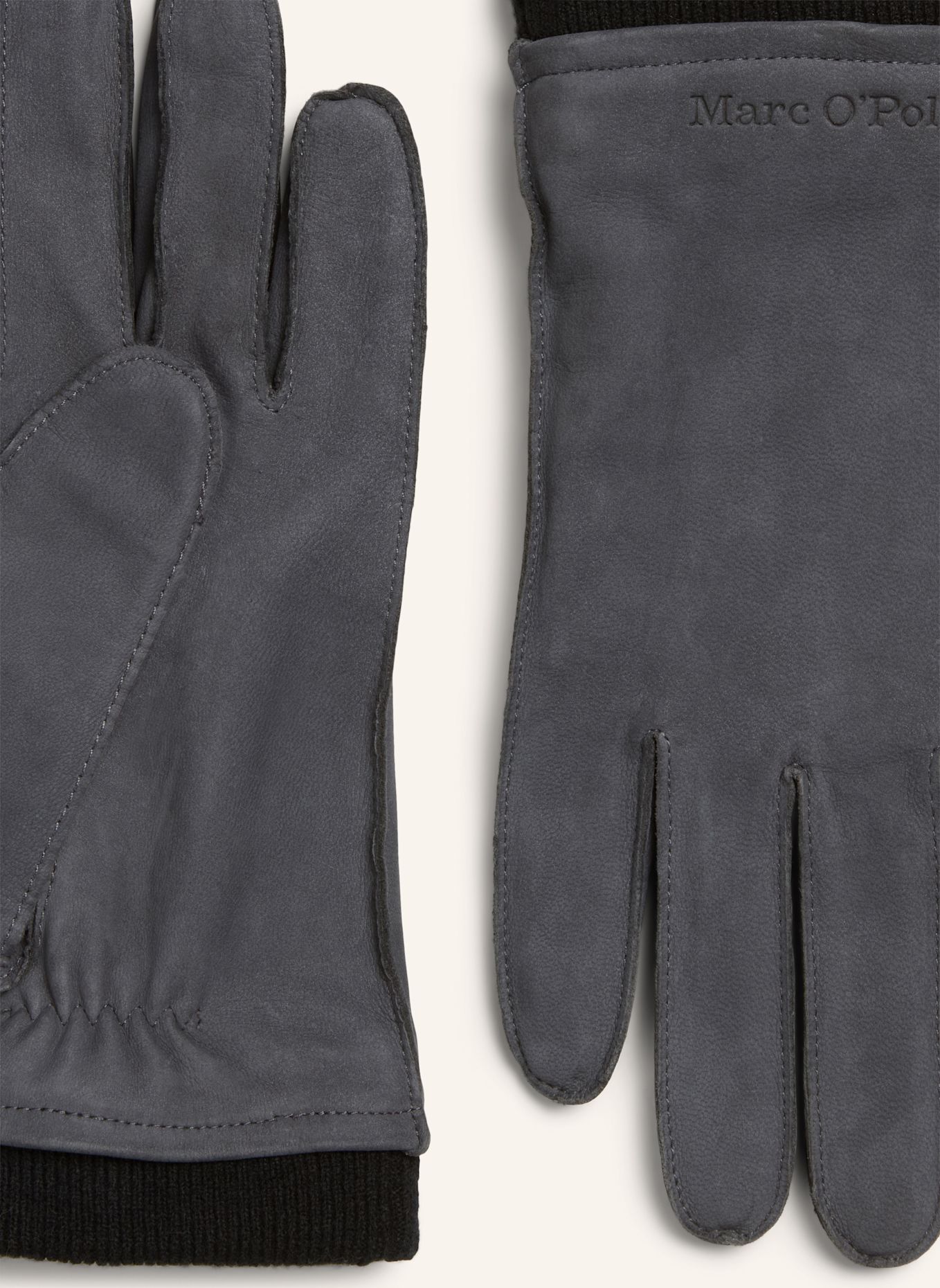 Marc O'Polo Lederhandschuhe: DUNKELGRAU