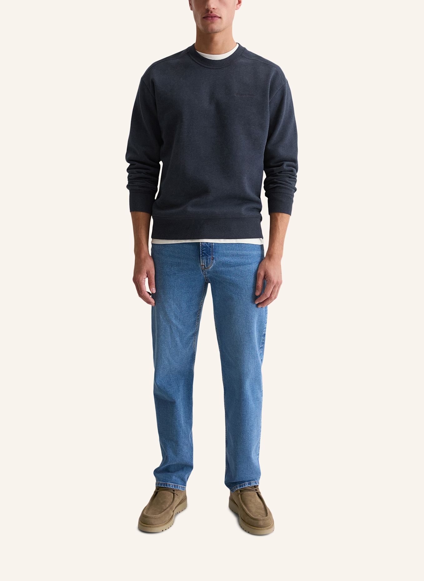 Marc O'Polo Sweatshirt: DUNKELBLAU