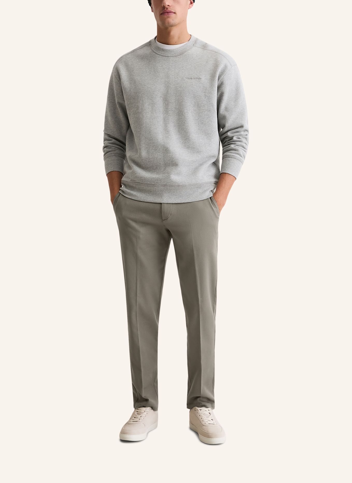 Marc O'Polo Sweatshirt: GRAU
