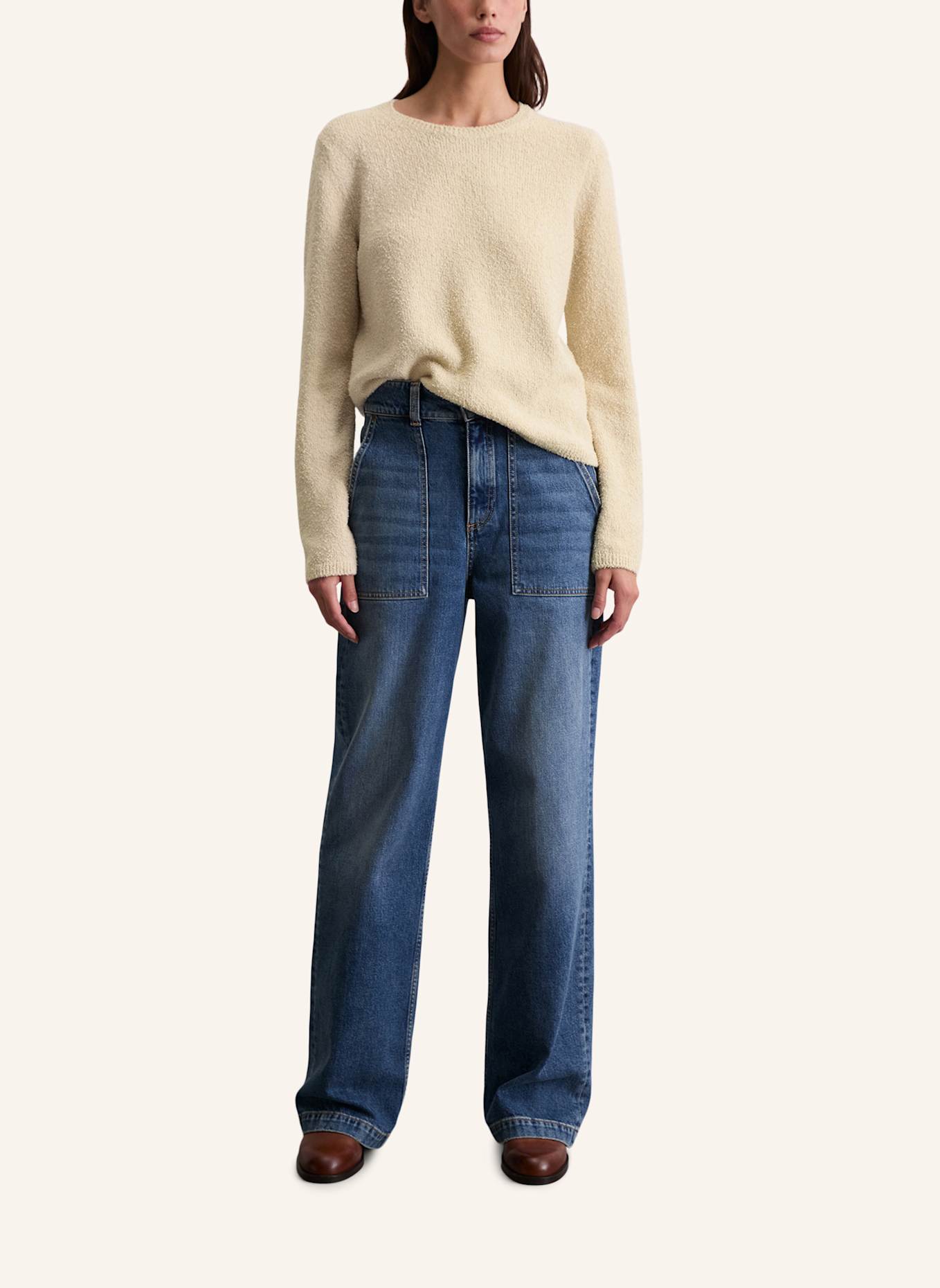 Marc O'Polo Pullover: BEIGE