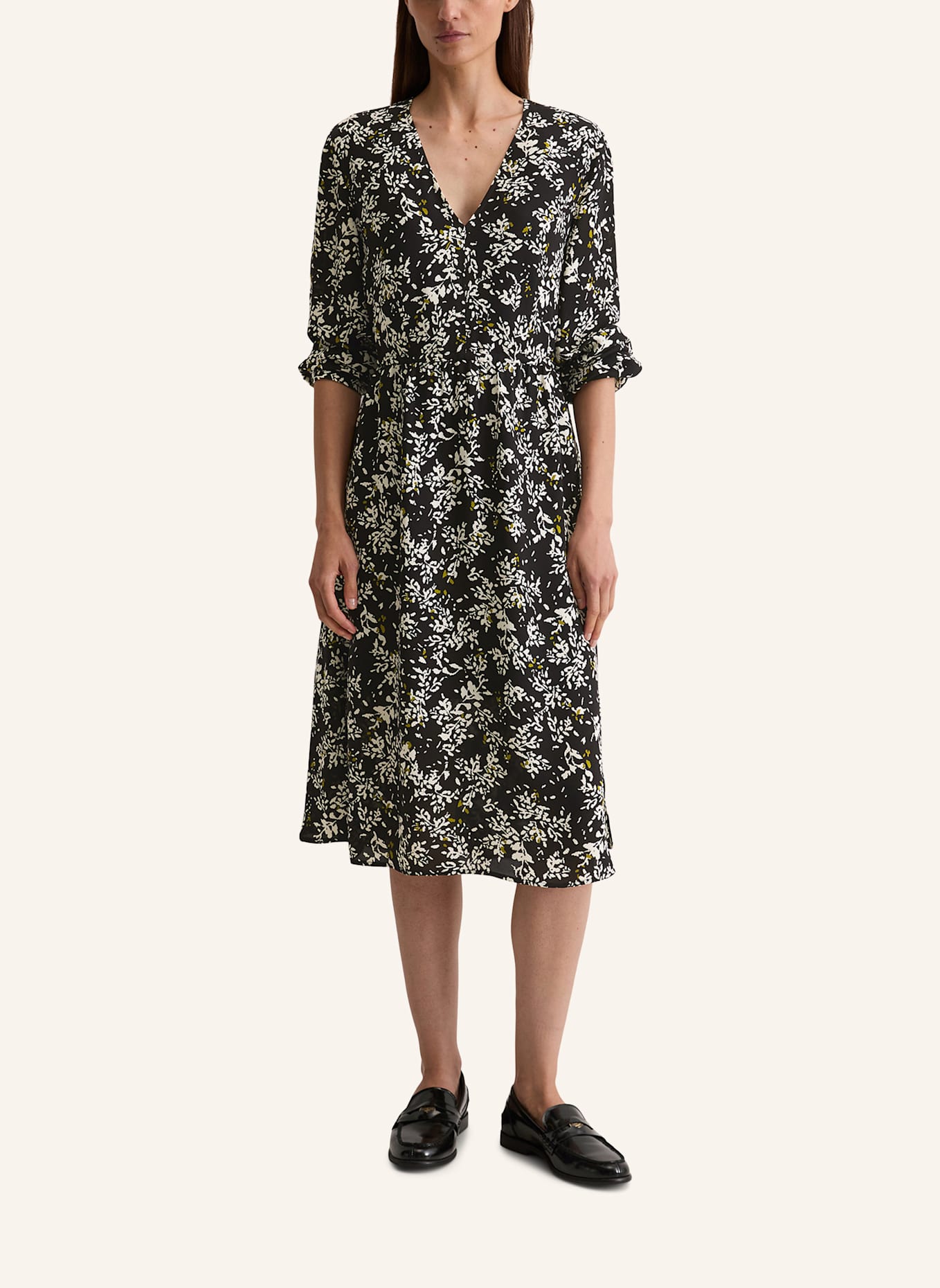 Marc O'Polo Midikleid: SCHWARZ