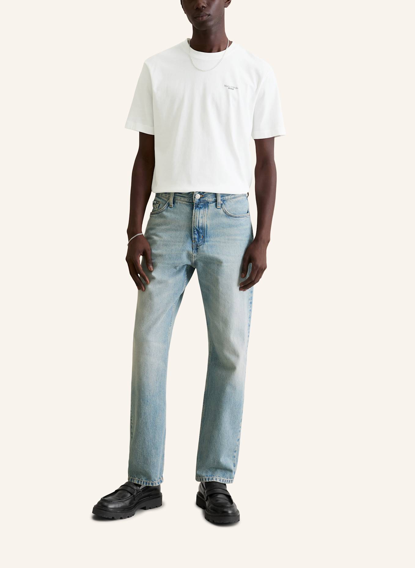 Marc O'Polo DENIM Jeans Model Sverre straight: HELLBLAU