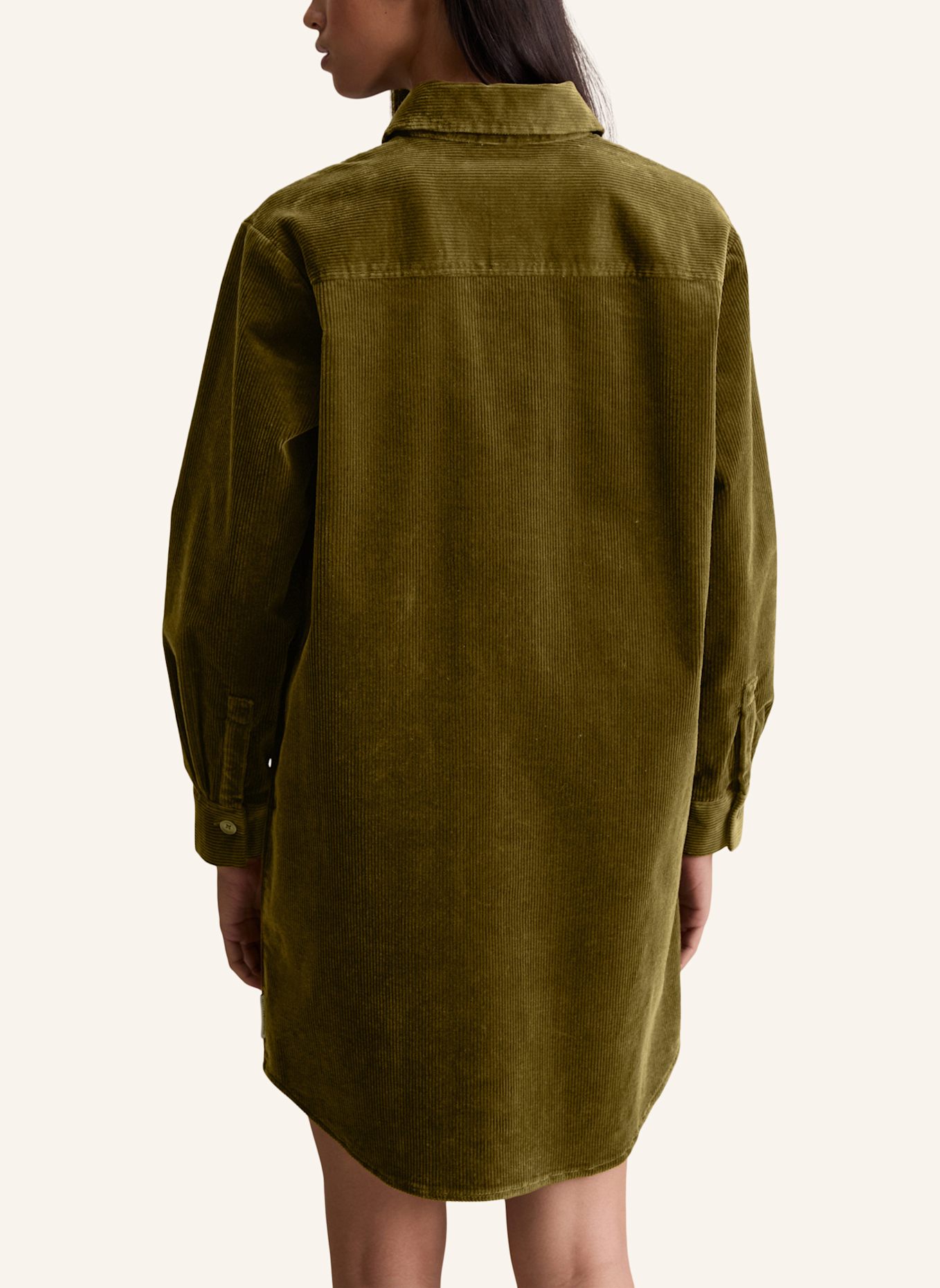 Marc O'Polo DENIM Cordkleid: DUNKELBRAUN