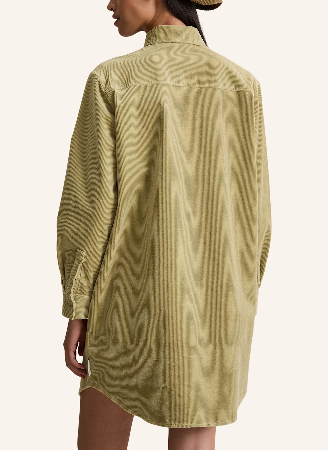 Marc O'Polo DENIM Cordkleid: GRÜN