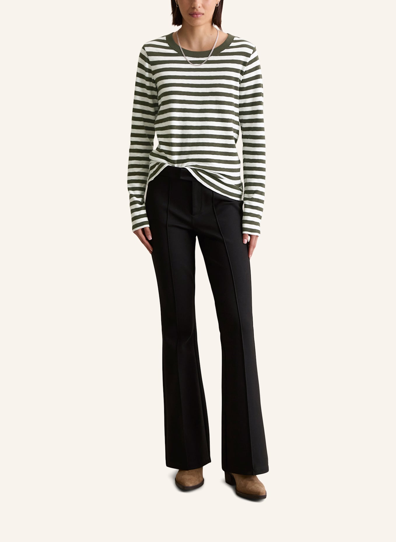 Marc O'Polo DENIM Longsleeve: DUNKELGRÜN