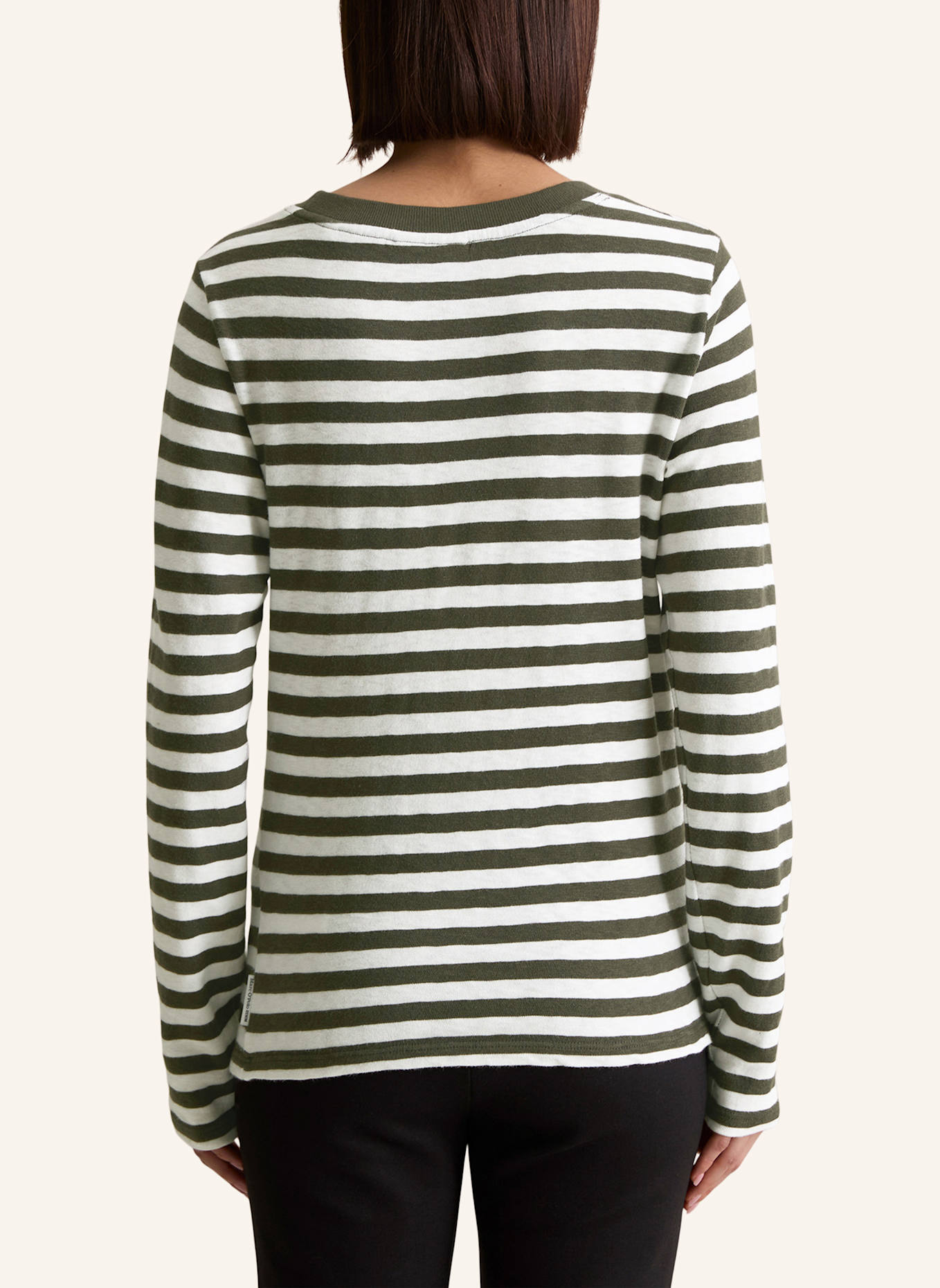 Marc O'Polo DENIM Longsleeve: DUNKELGRÜN