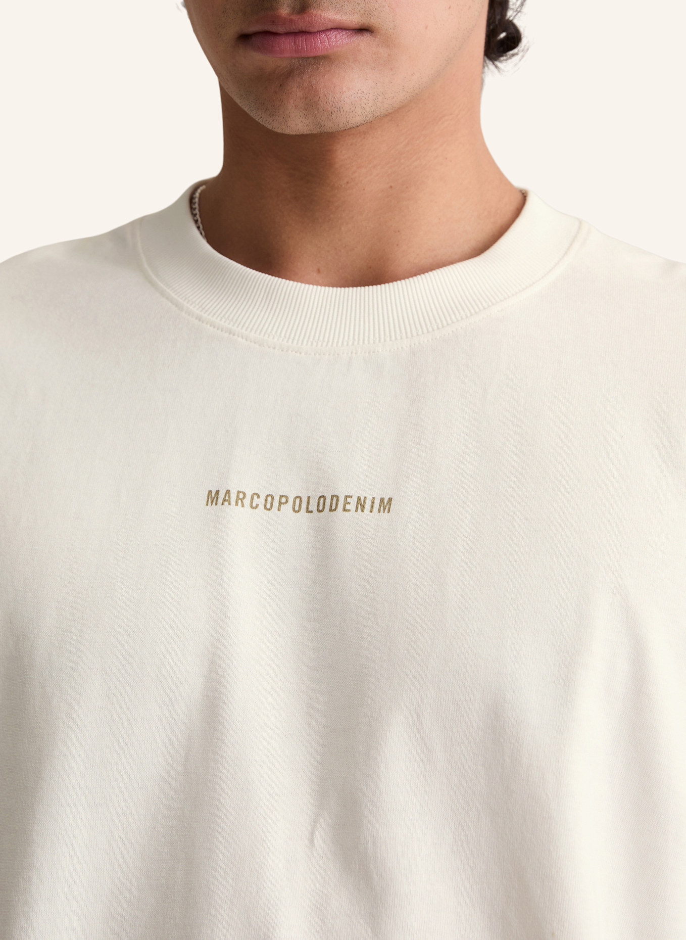 Marc O'Polo DENIM T-Shirt: ECRU