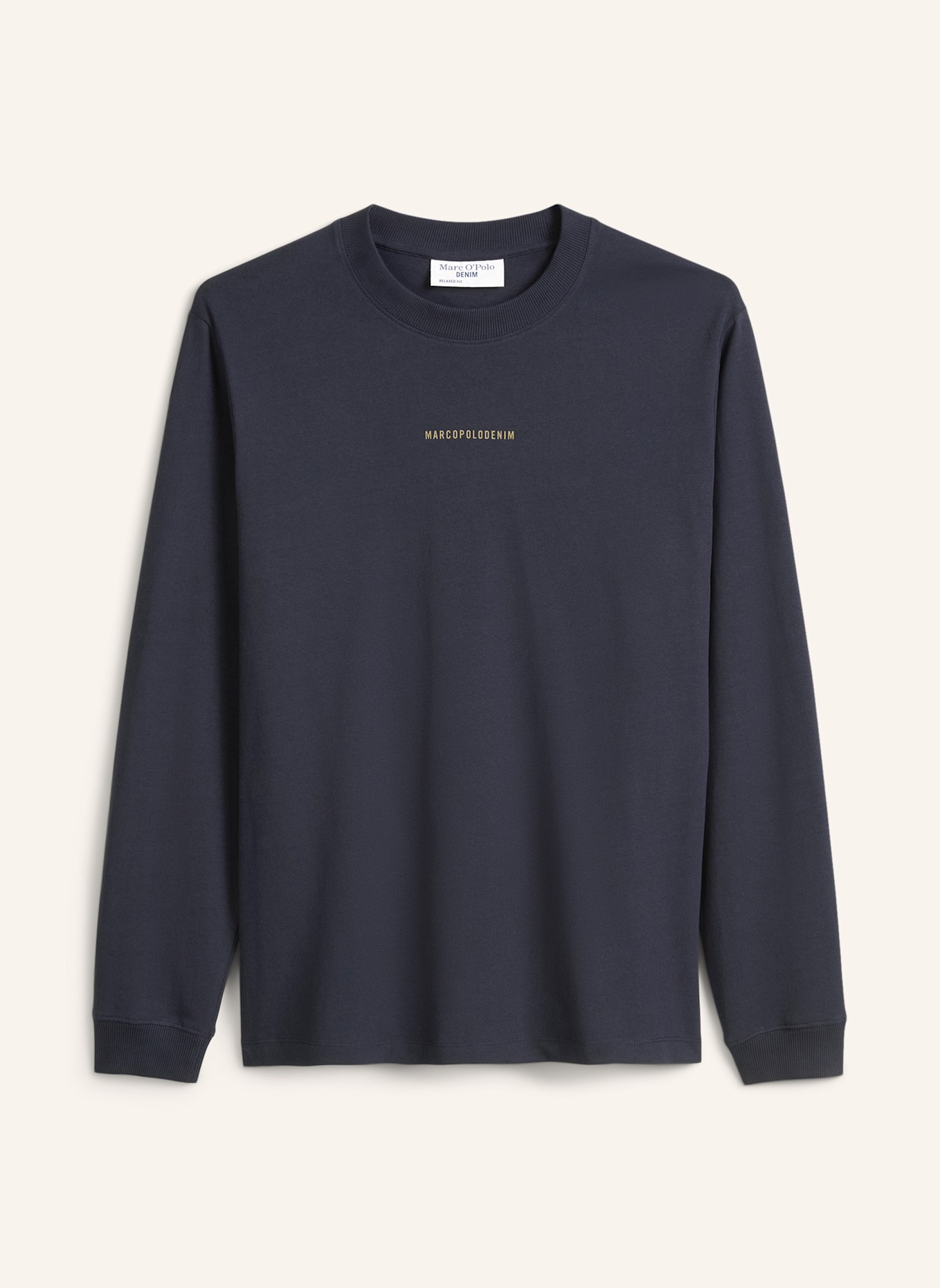 Marc O'Polo DENIM T-Shirt: DUNKELBLAU