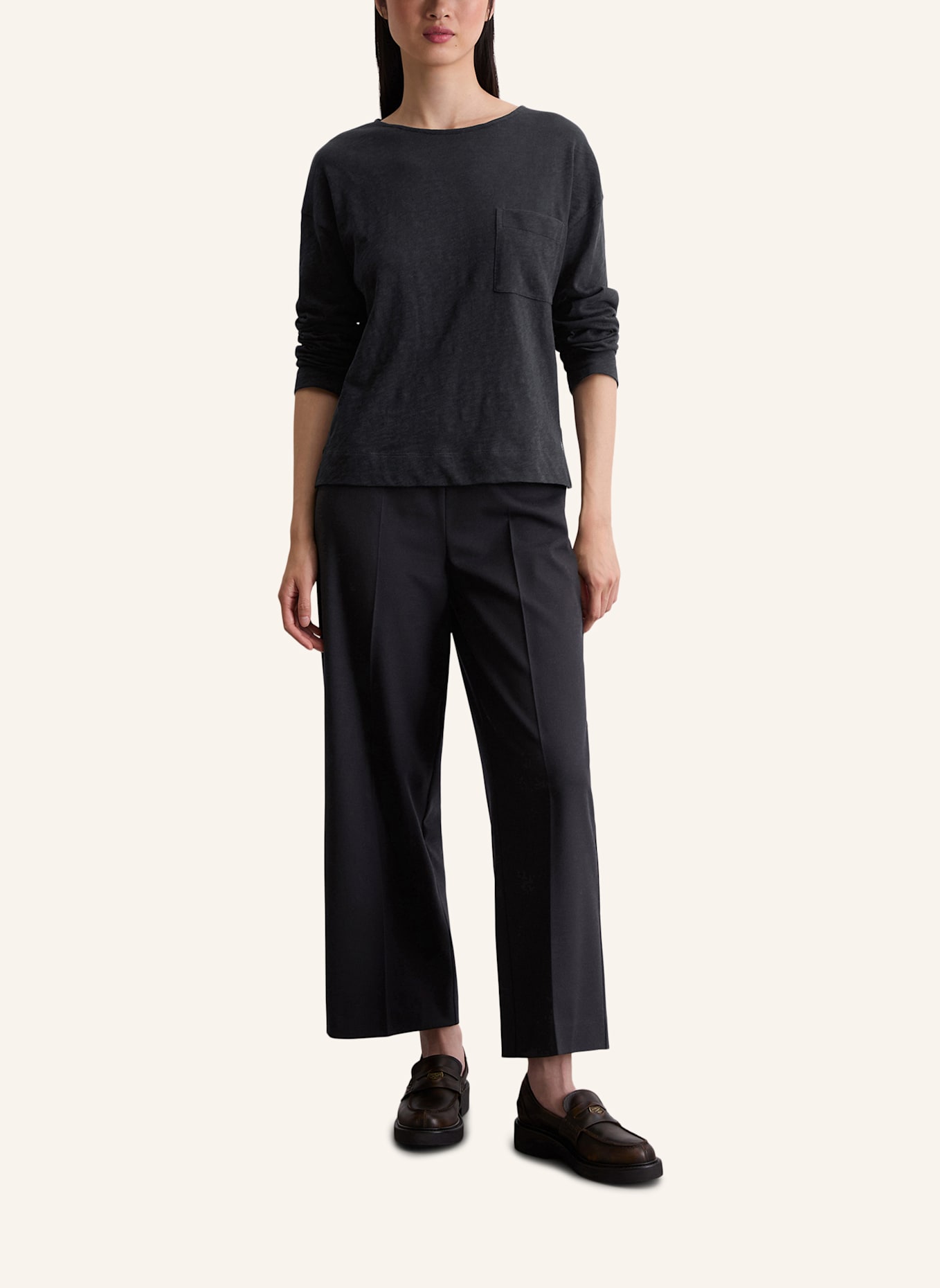 Marc O'Polo T-Shirt: DUNKELBLAU