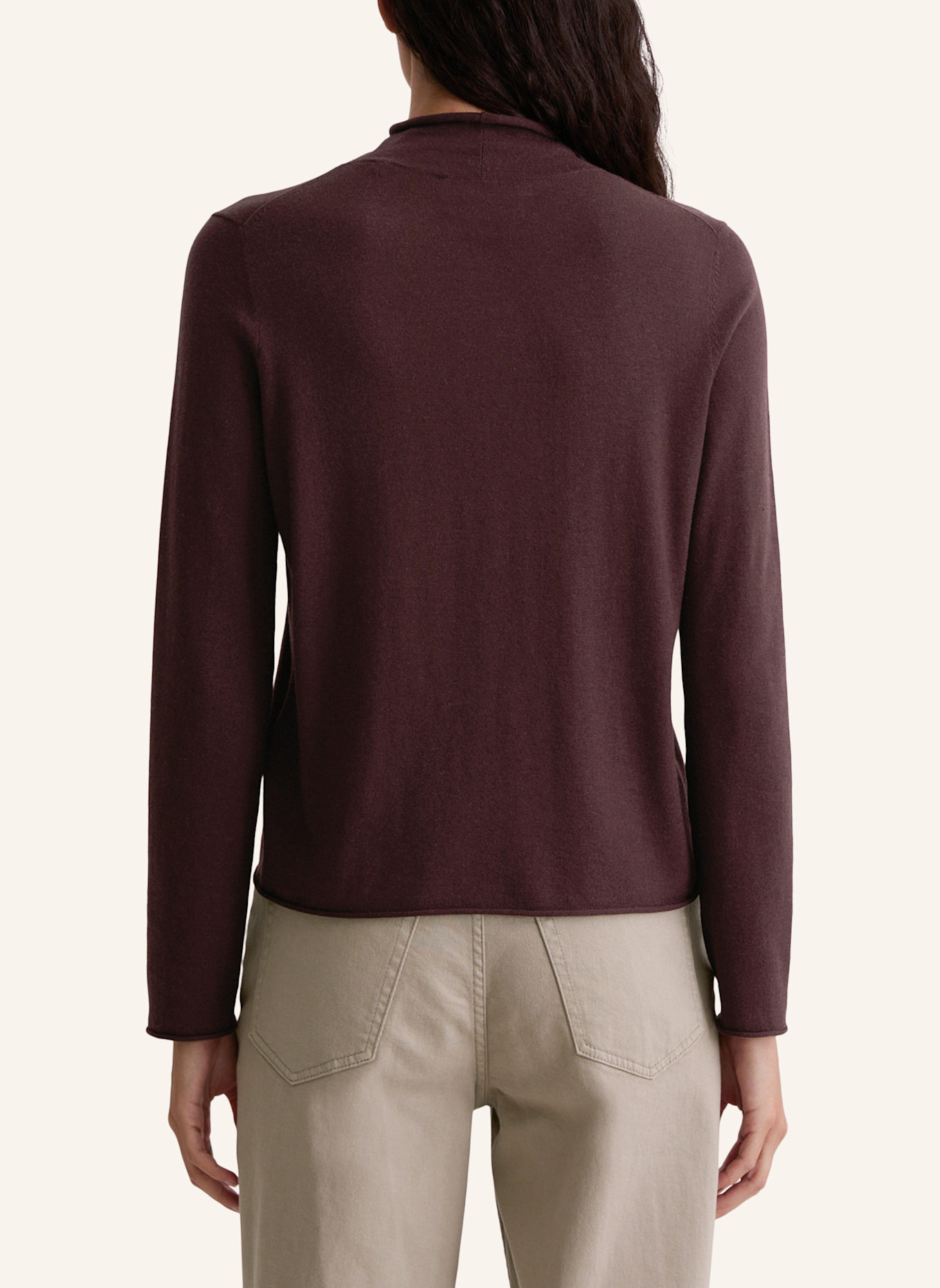 Marc O'Polo Rollkragenpullover: DUNKELROT