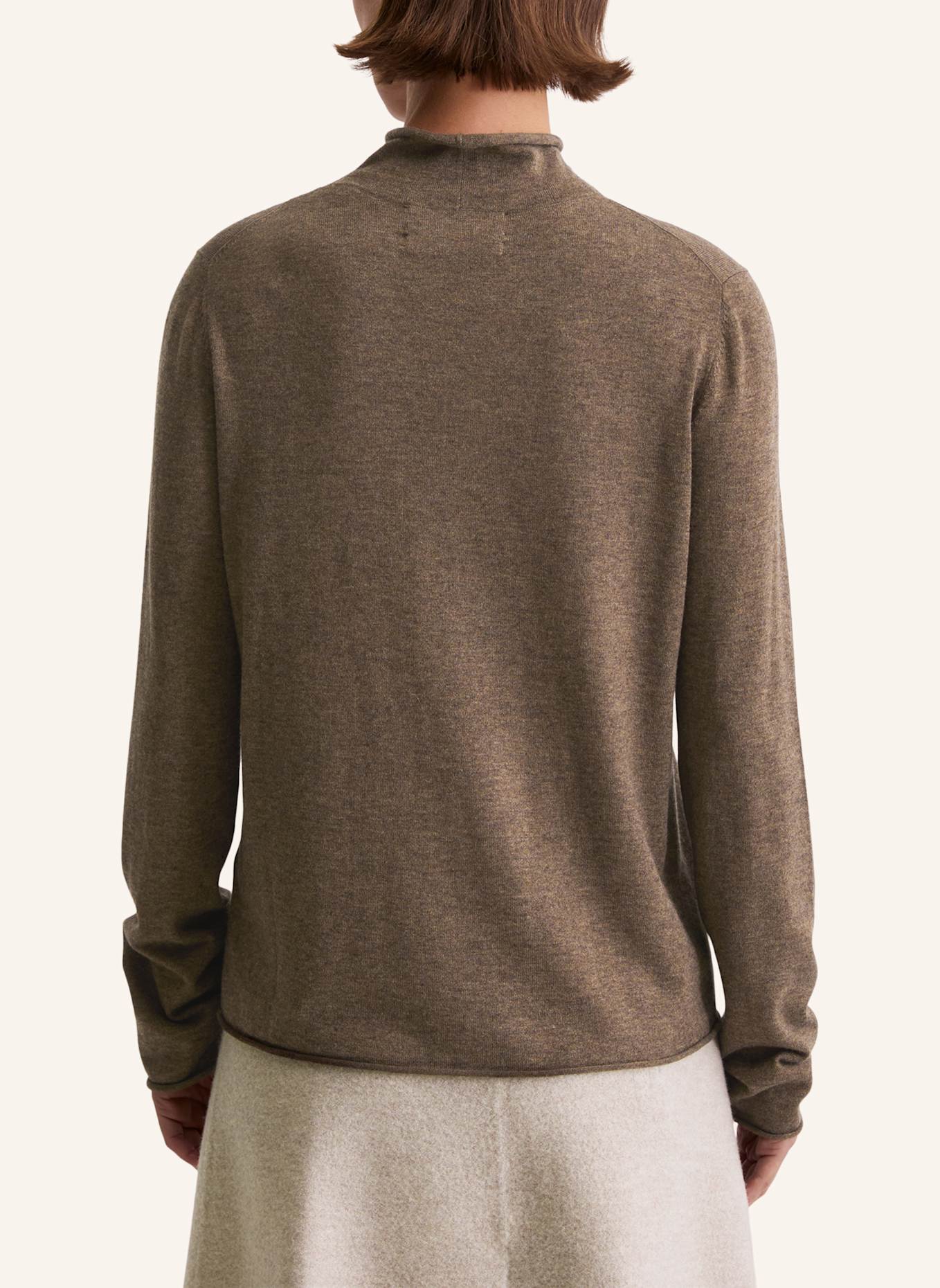 Marc O'Polo Rollkragenpullover: DUNKELBRAUN