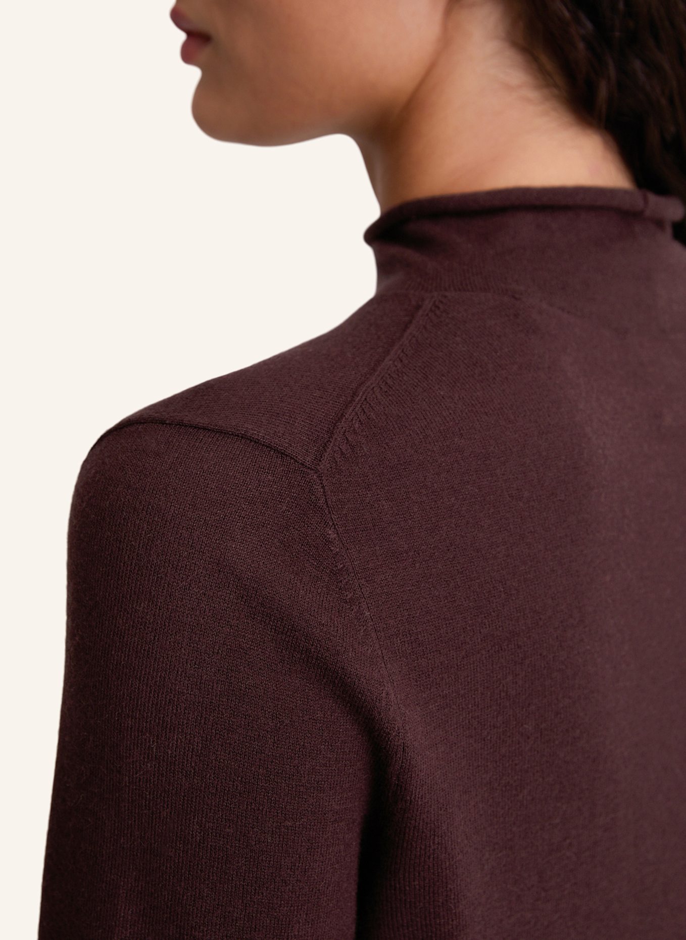 Marc O'Polo Rollkragenpullover: DUNKELROT