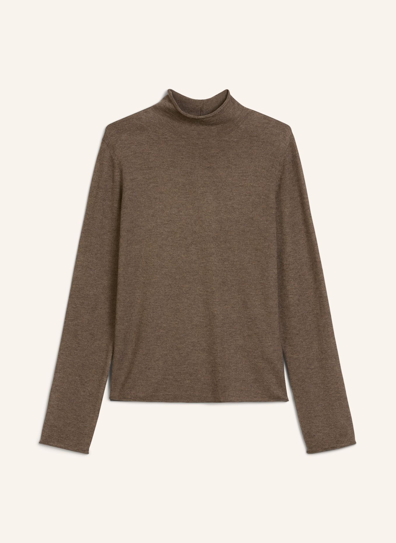 Marc O'Polo Rollkragenpullover: DUNKELBRAUN