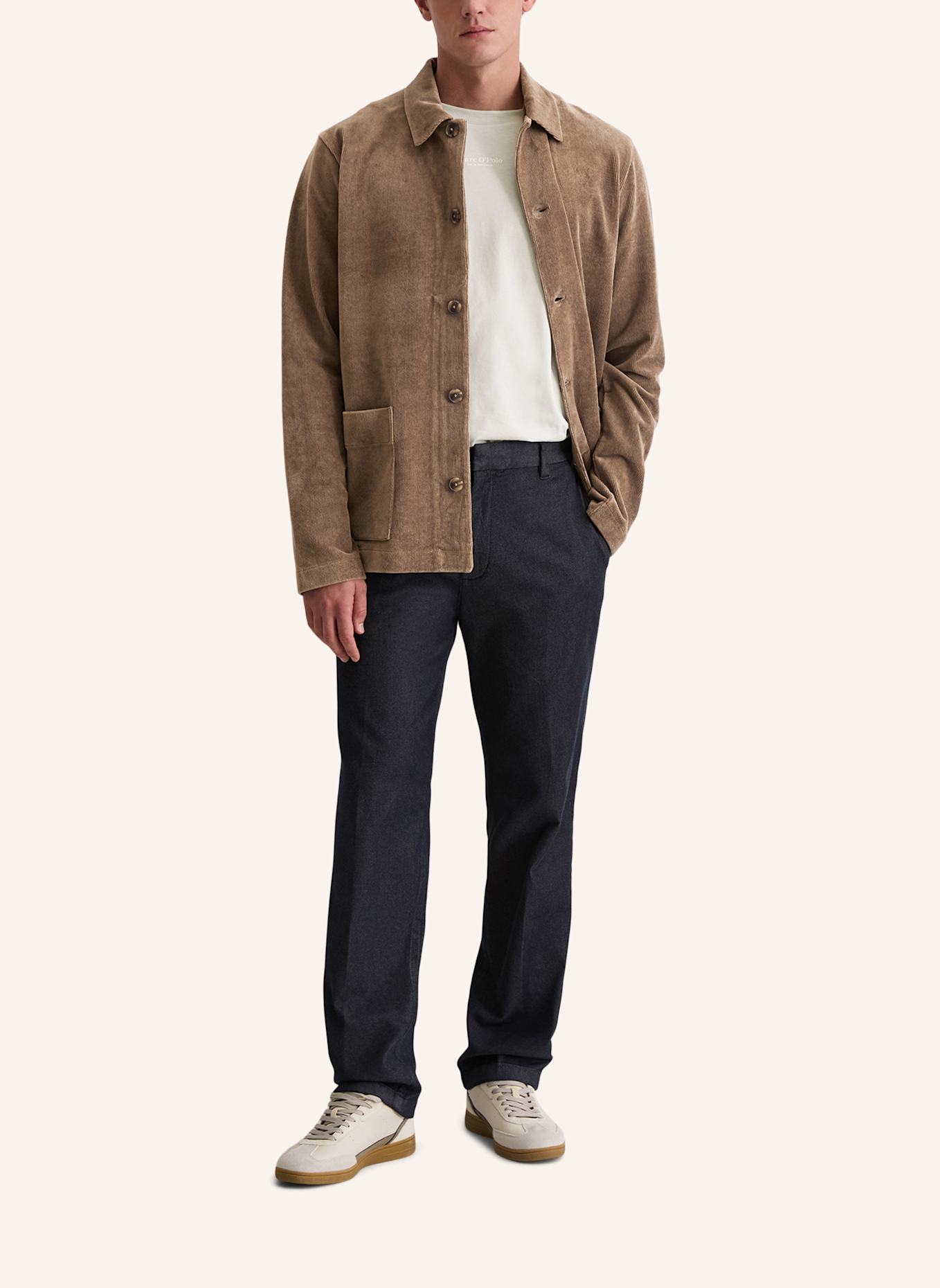 Marc O'Polo Overshirt: BRAUN