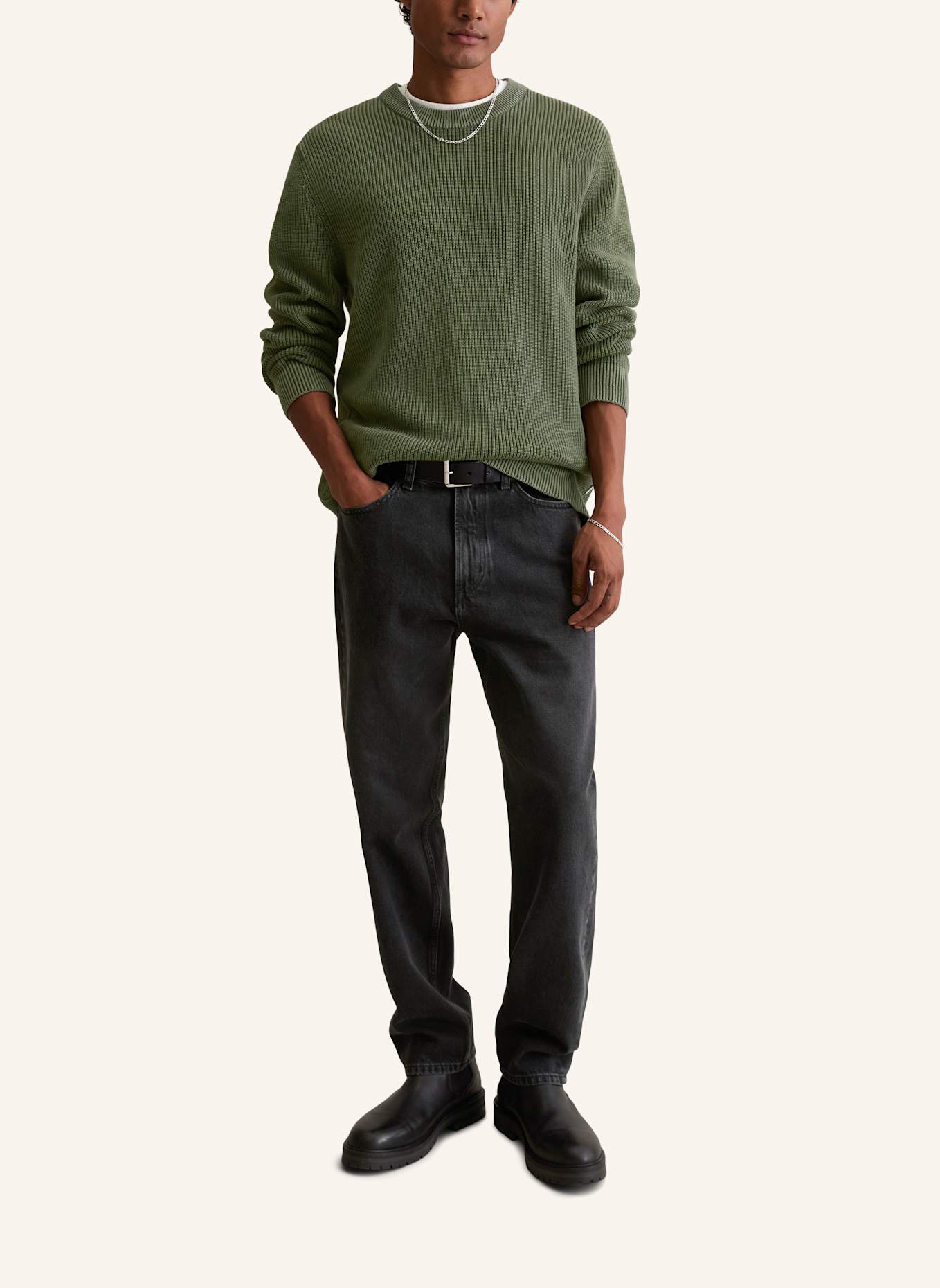 Marc O'Polo DENIM Pullover: GRÜN