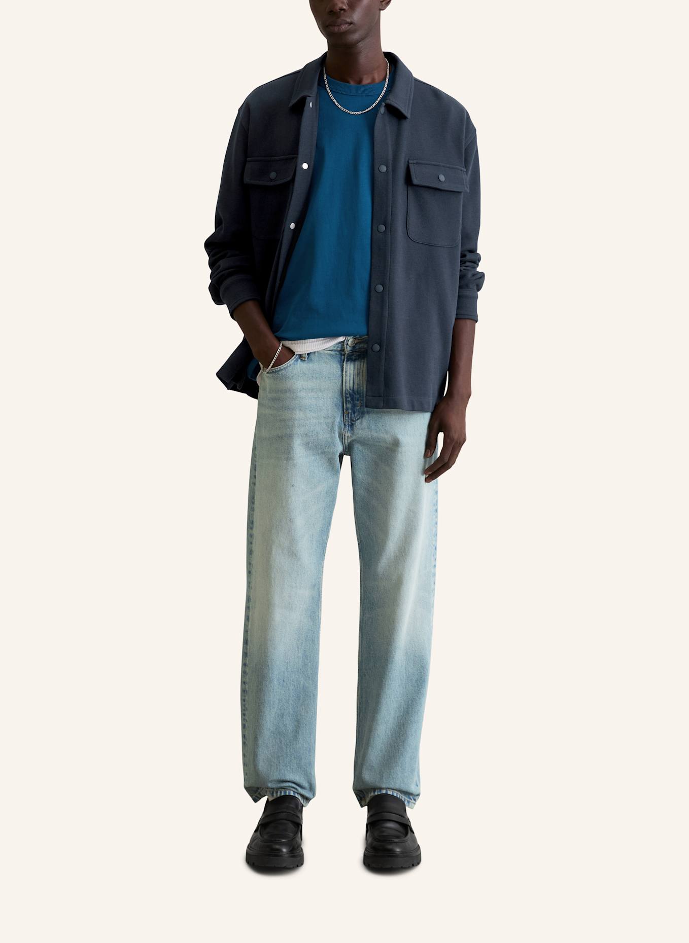 Marc O'Polo DENIM Overshirt: DUNKELBLAU