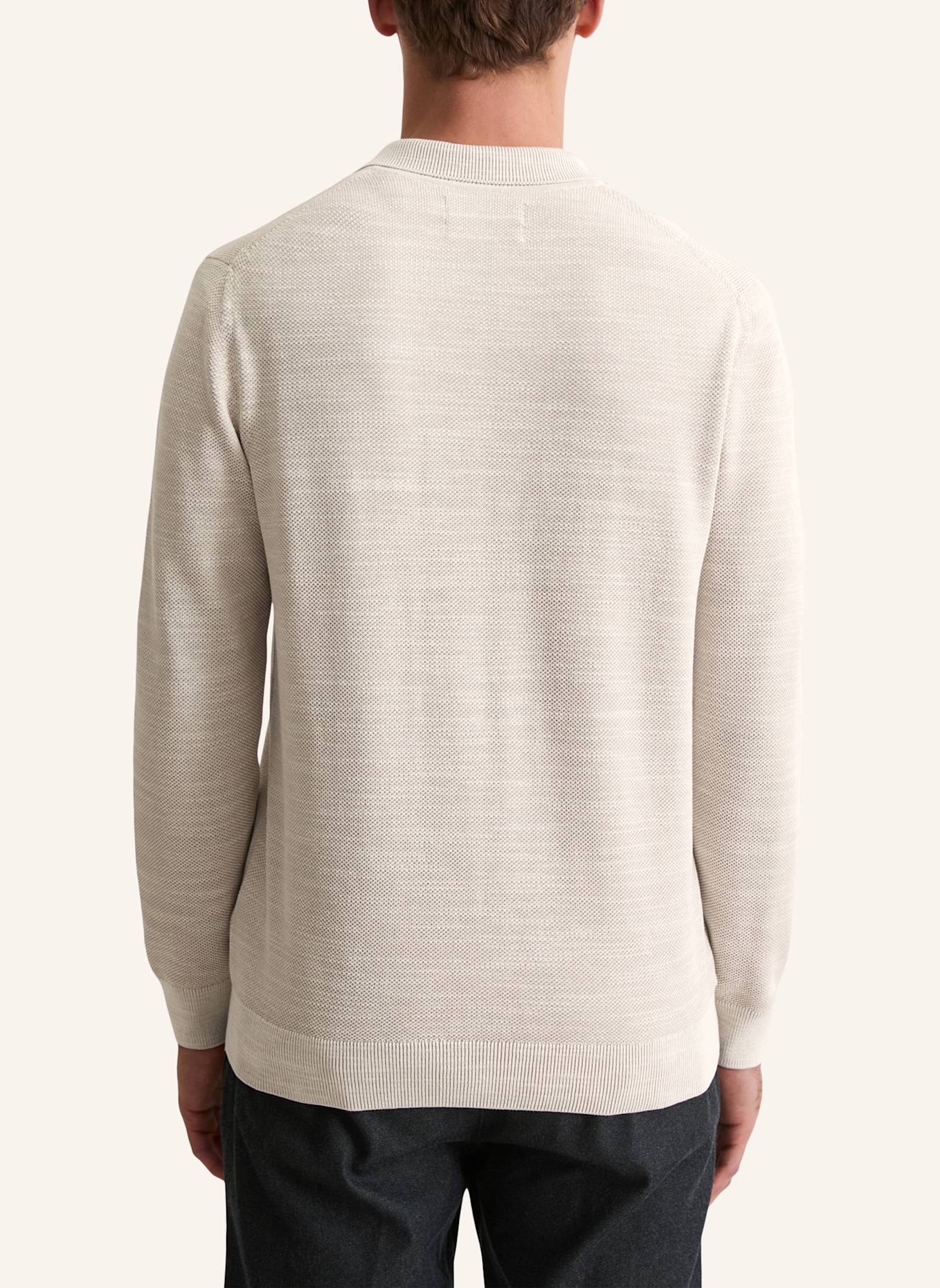 Marc O'Polo Strick-Poloshirt: BEIGE