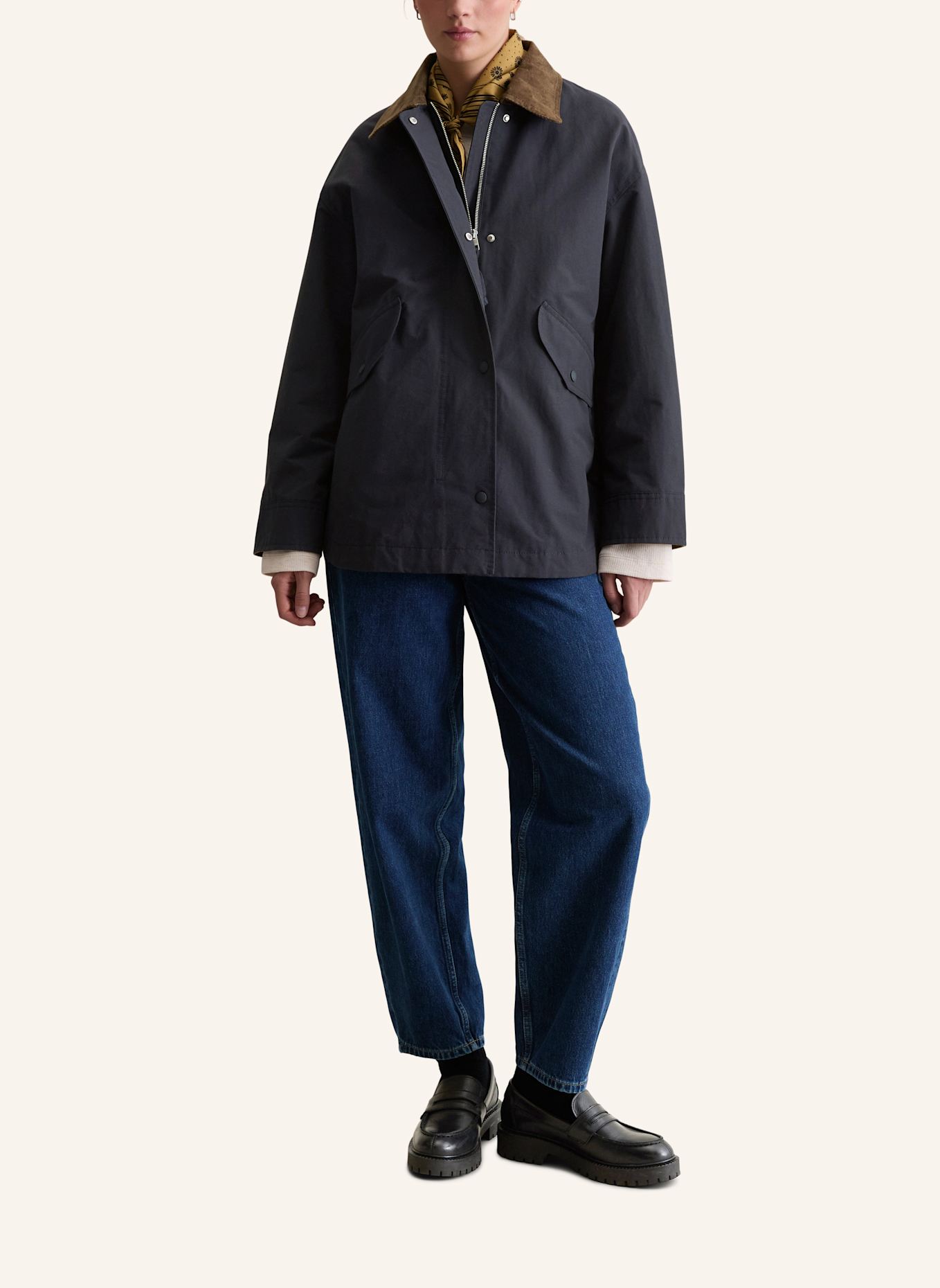 Marc O'Polo DENIM Barnjacket: DUNKELBLAU