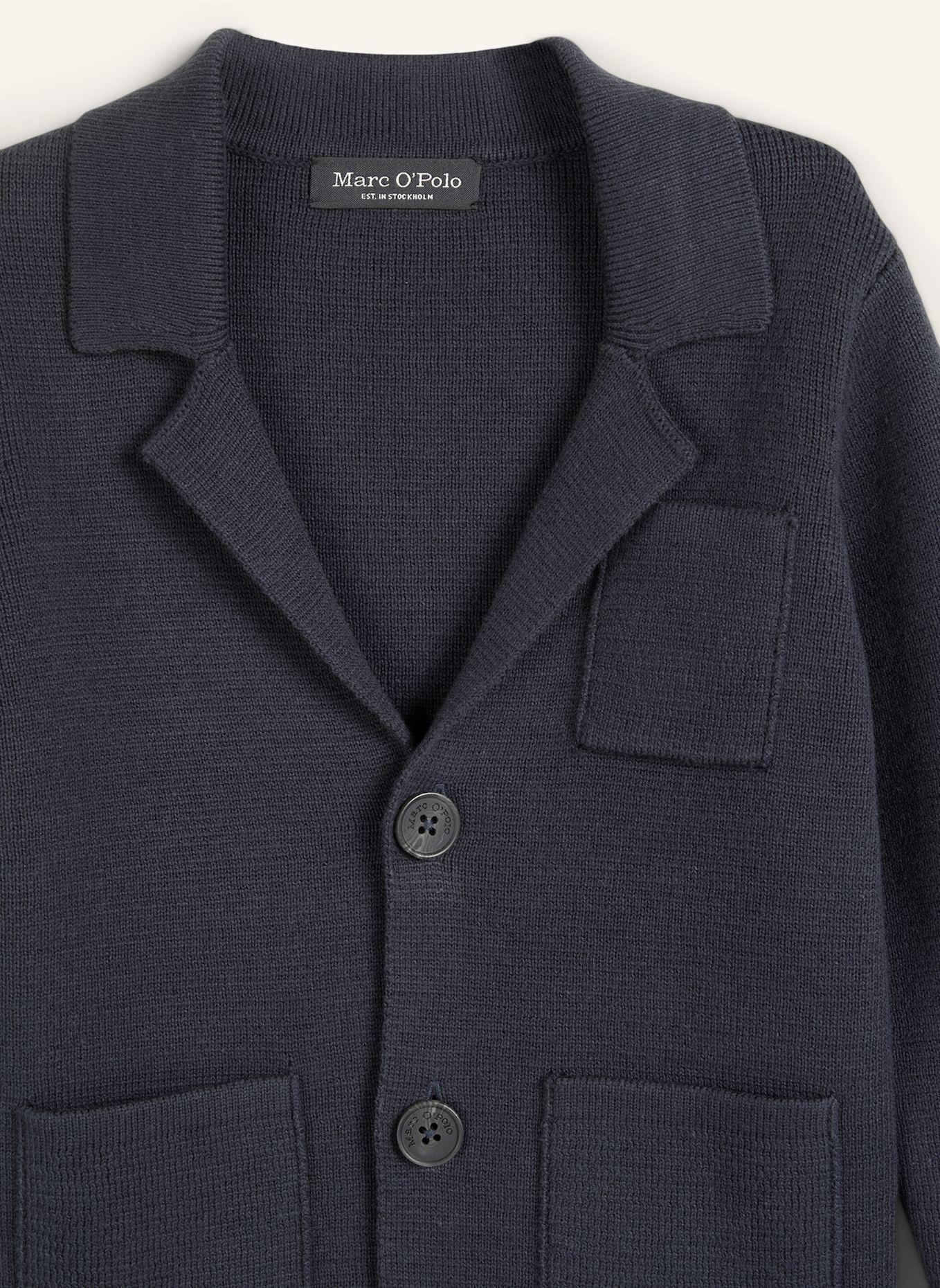 Marc O'Polo Strickblazer: BLAU