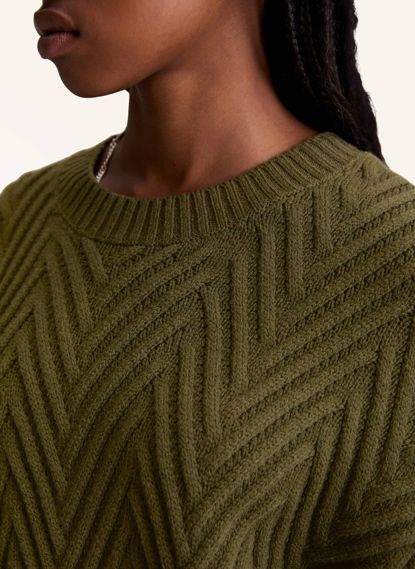 Marc O'Polo DENIM Strickpullover: DUNKELBRAUN