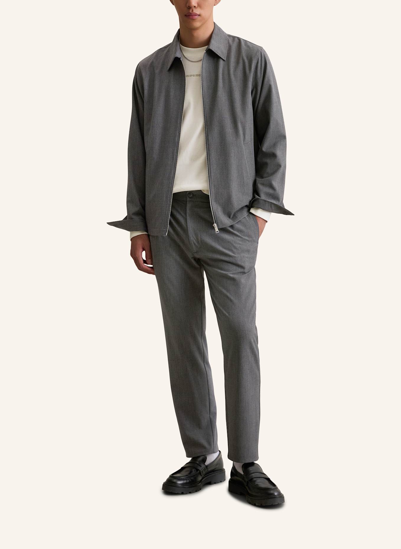 Marc O'Polo DENIM Overshirt: DUNKELGRAU