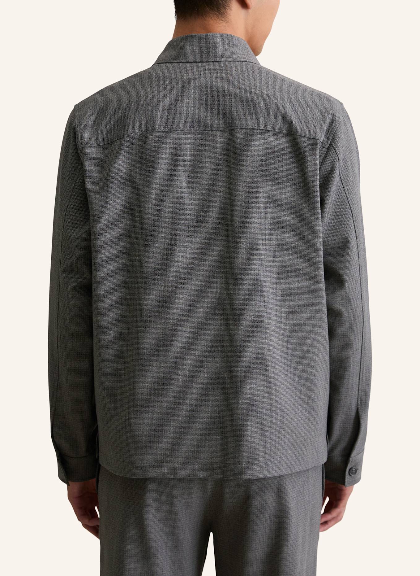 Marc O'Polo DENIM Overshirt: DUNKELGRAU