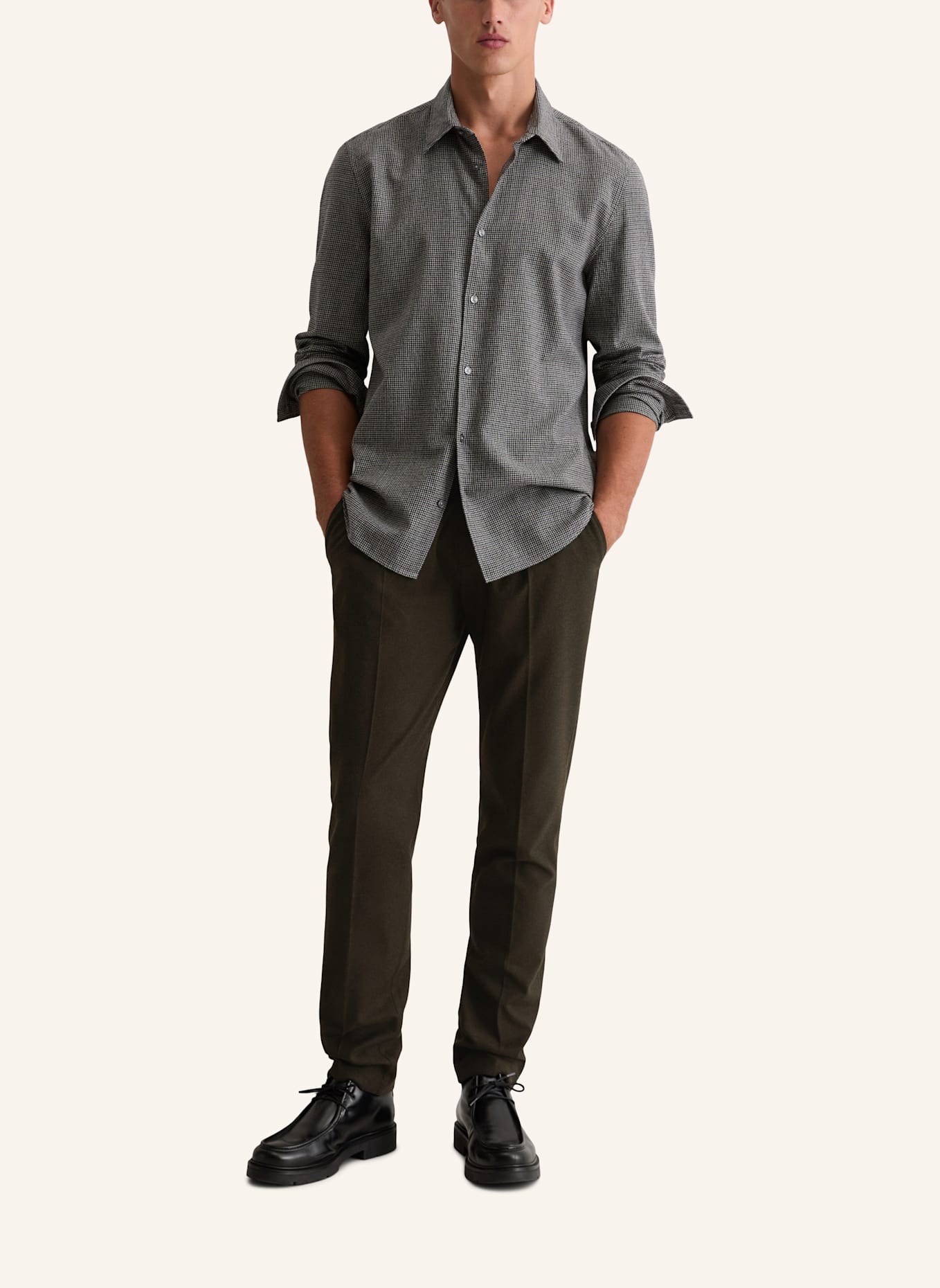 Marc O'Polo Hemd: HELLGRAU