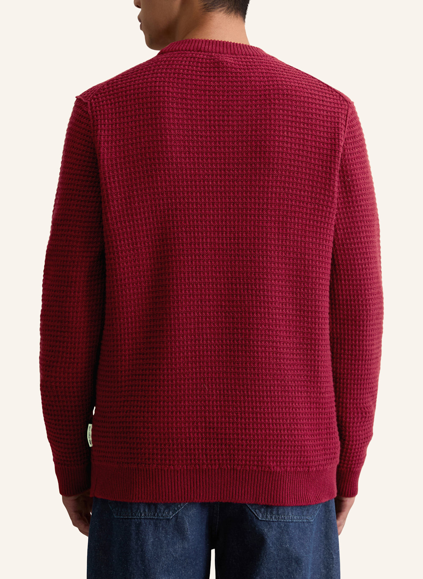 Marc O'Polo DENIM Pullover: DUNKELROT
