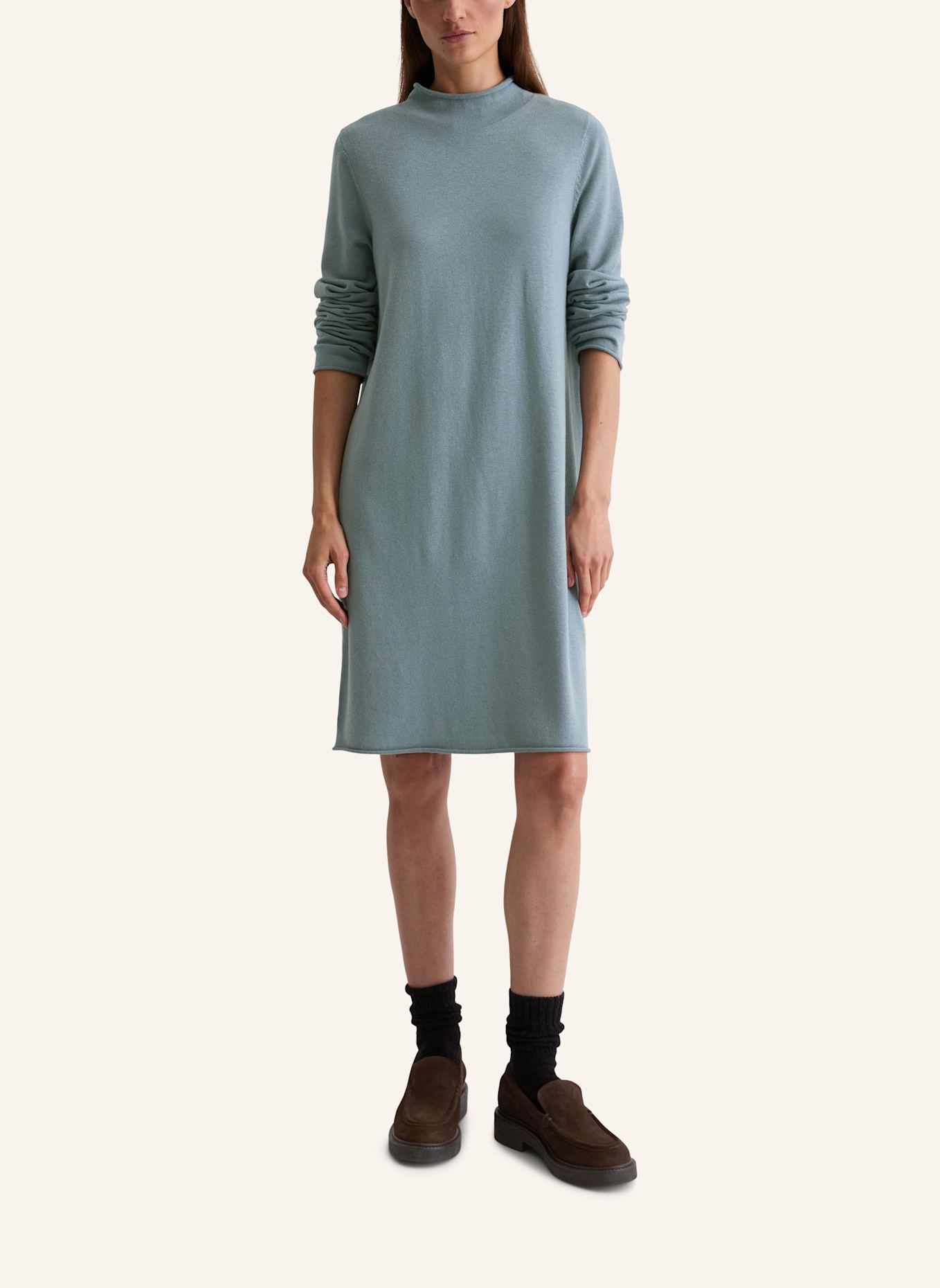 Marc O'Polo Rollkragenkleid: BLAU