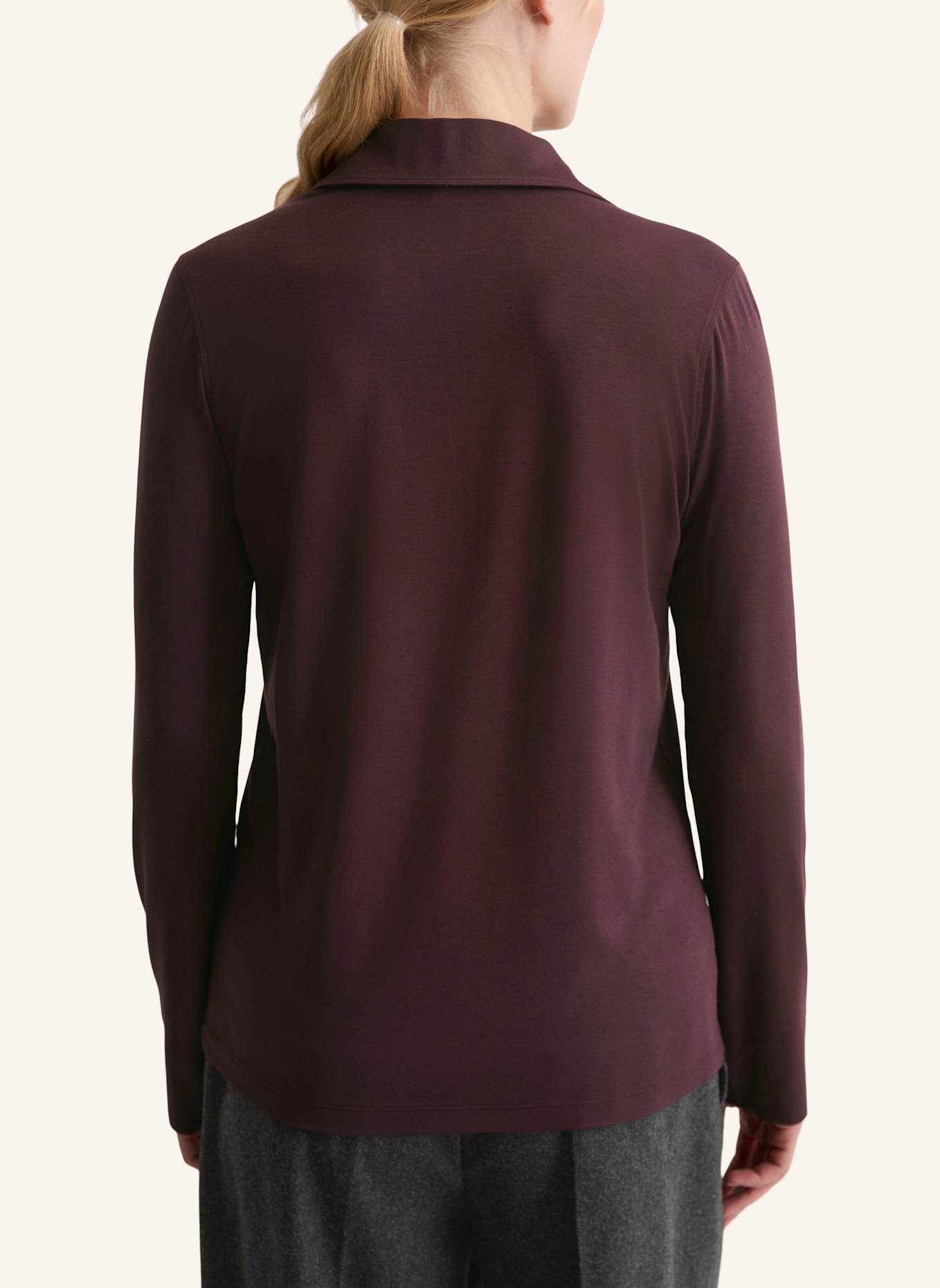 Marc O'Polo Longsleeve: DUNKELROT