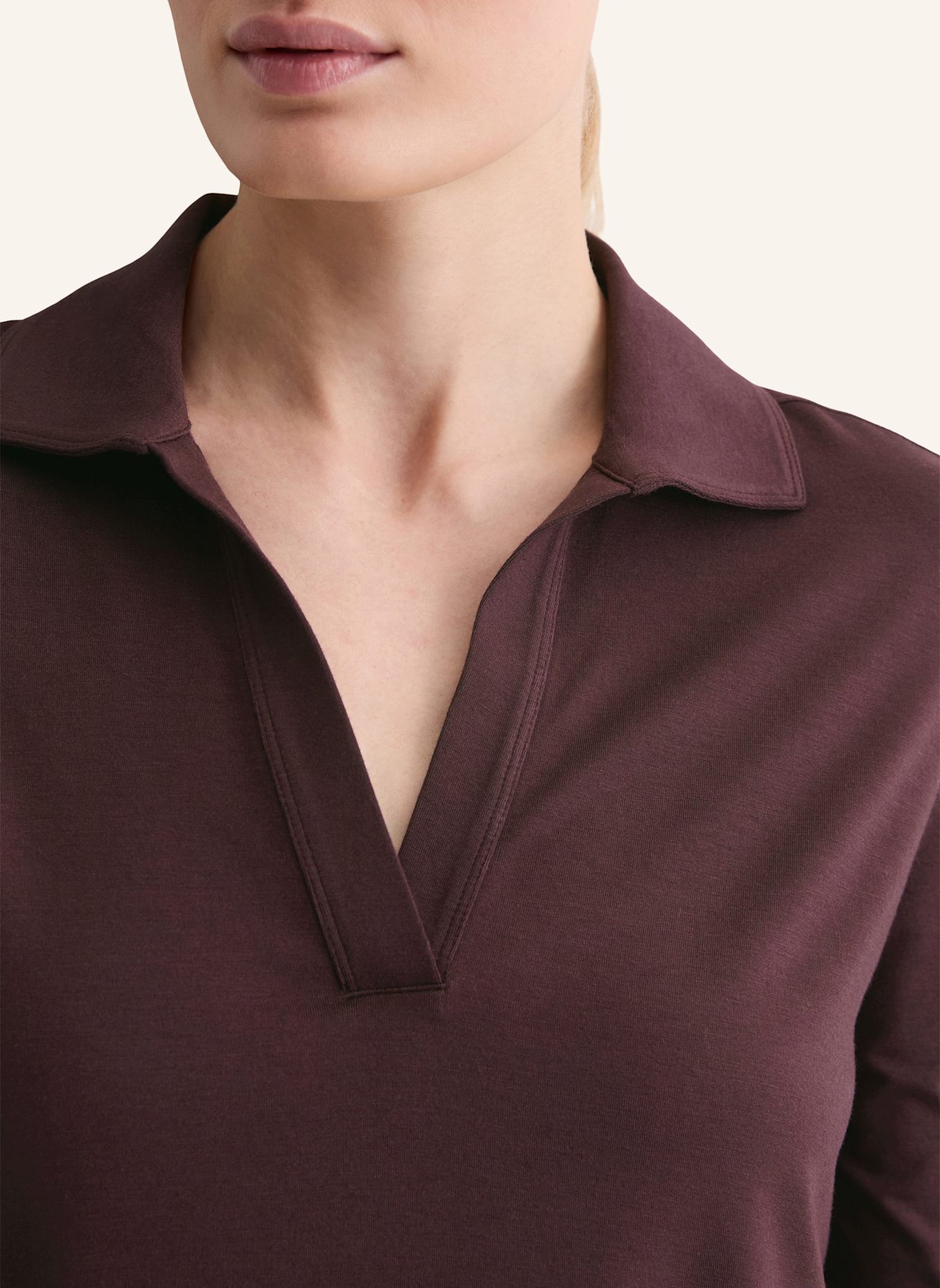 Marc O'Polo Longsleeve: DUNKELROT