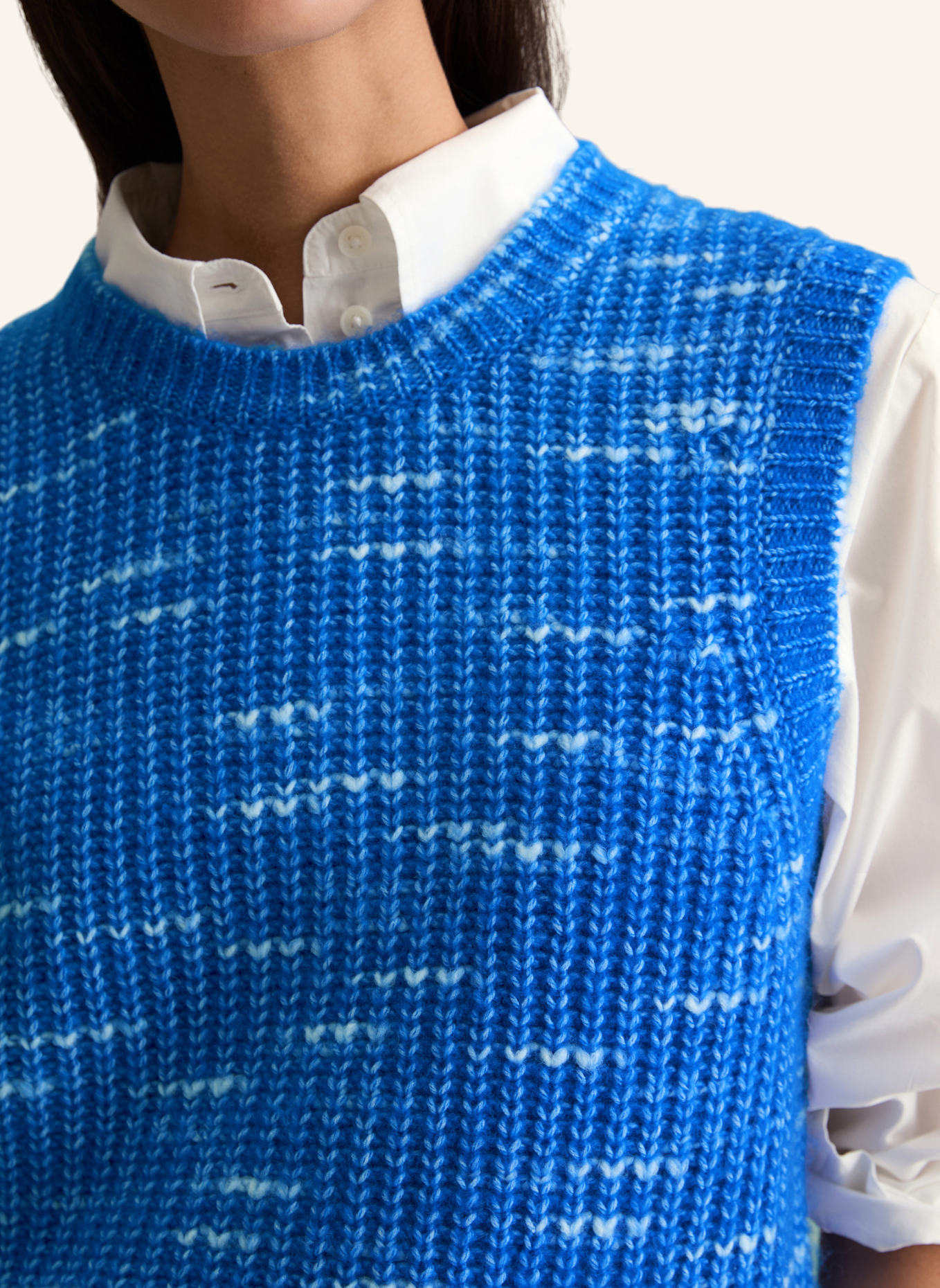 Marc O'Polo DENIM Pullunder: BLAU