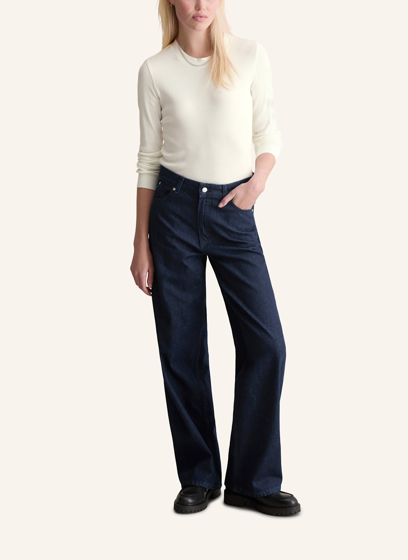 Marc O'Polo DENIM Jeans: DUNKELBLAU