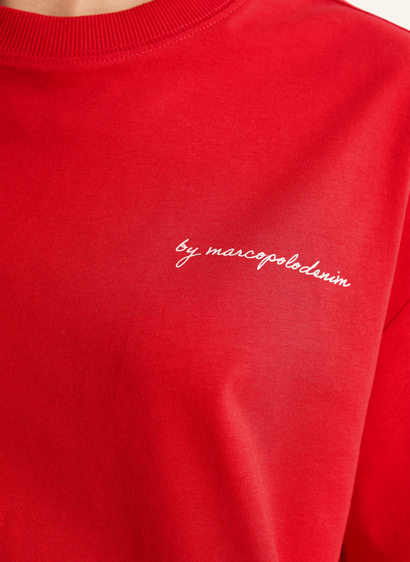 Marc O'Polo DENIM T-Shirt: HELLROT