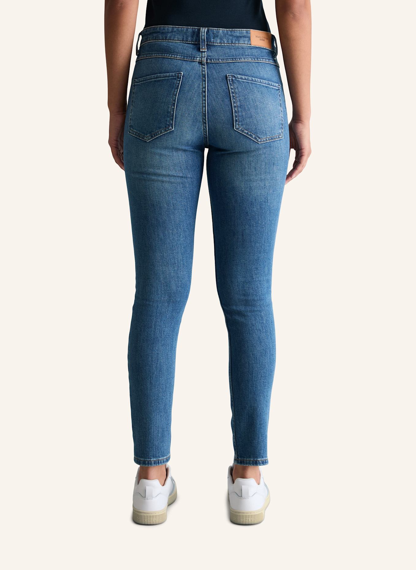 Marc O'Polo DENIM Jeans Model Kaj skinny cropped: BLAU