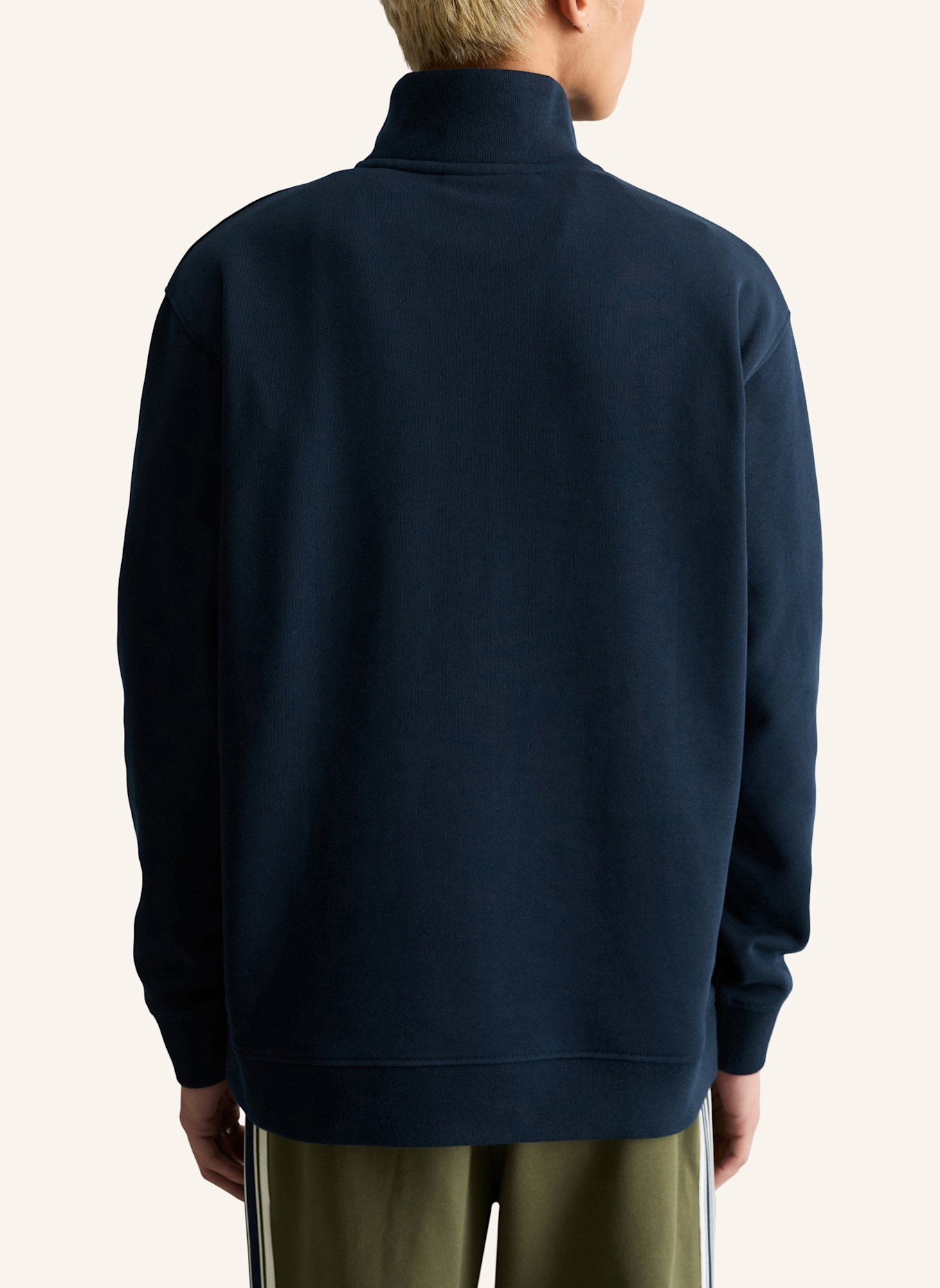 Marc O'Polo DENIM Sweat-Troyer: DUNKELBLAU