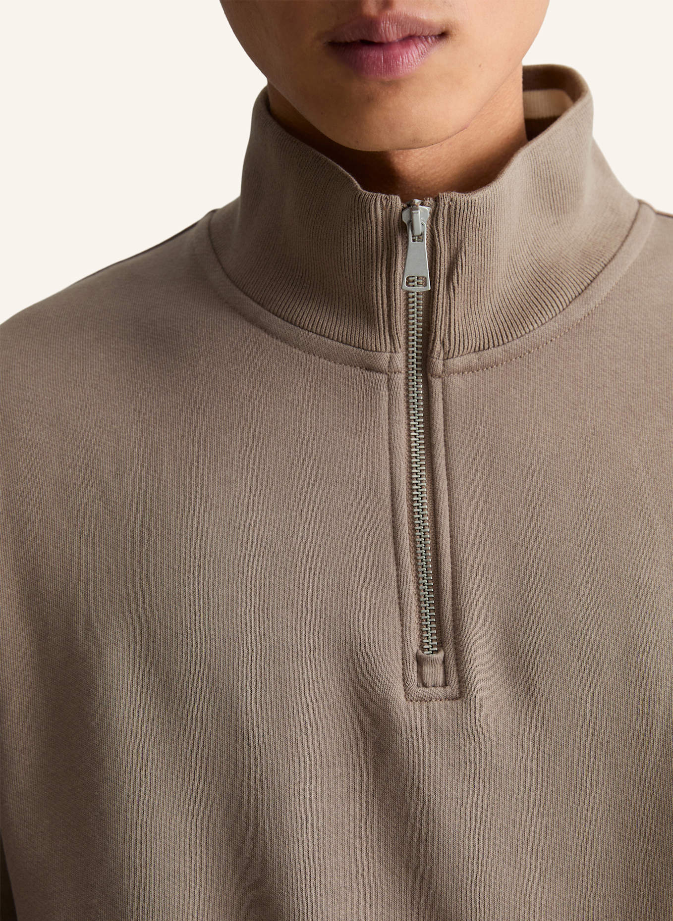 Marc O'Polo DENIM Sweat-Troyer: BRAUN