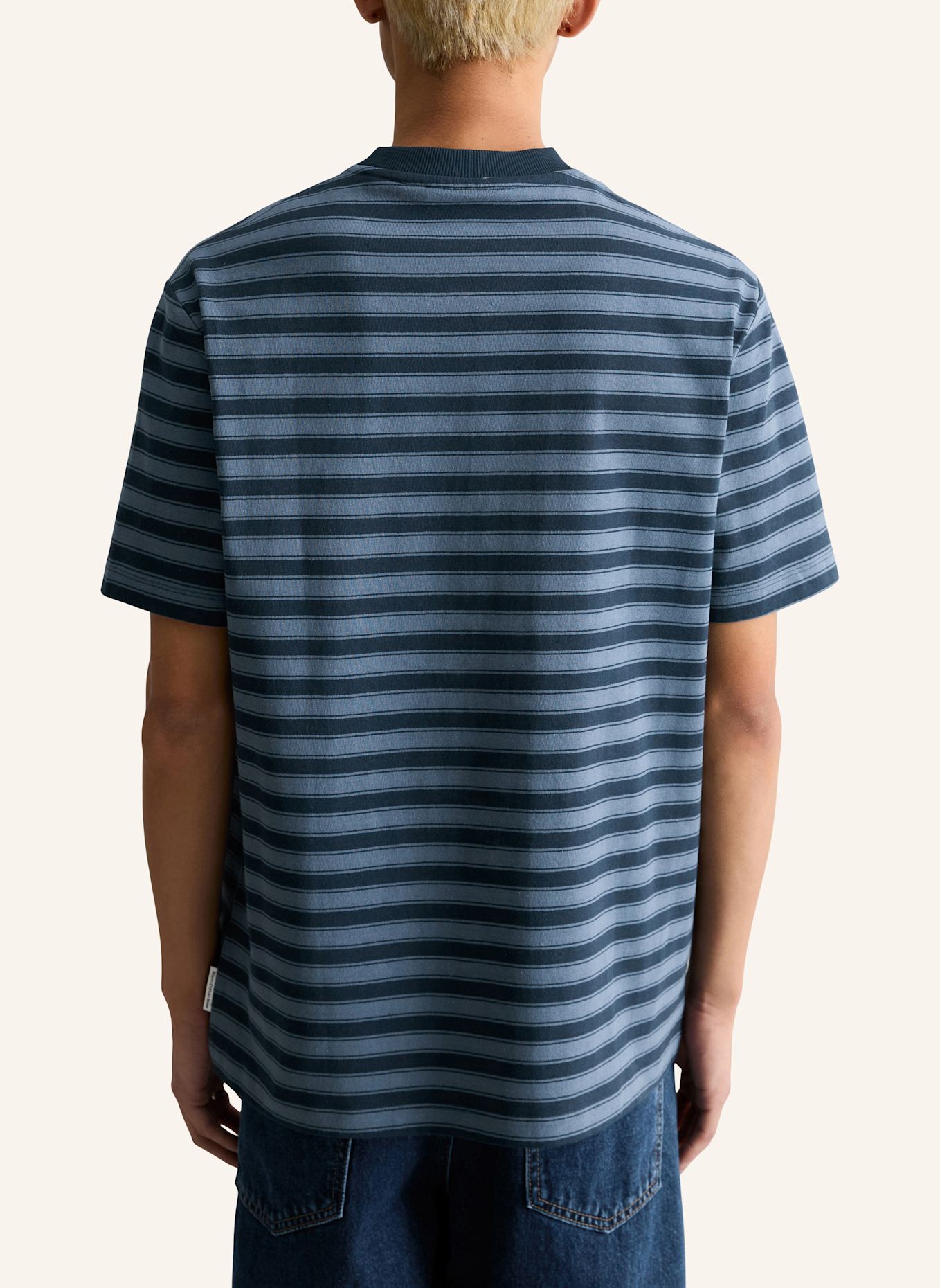 Marc O'Polo DENIM T-Shirt: DUNKELBLAU