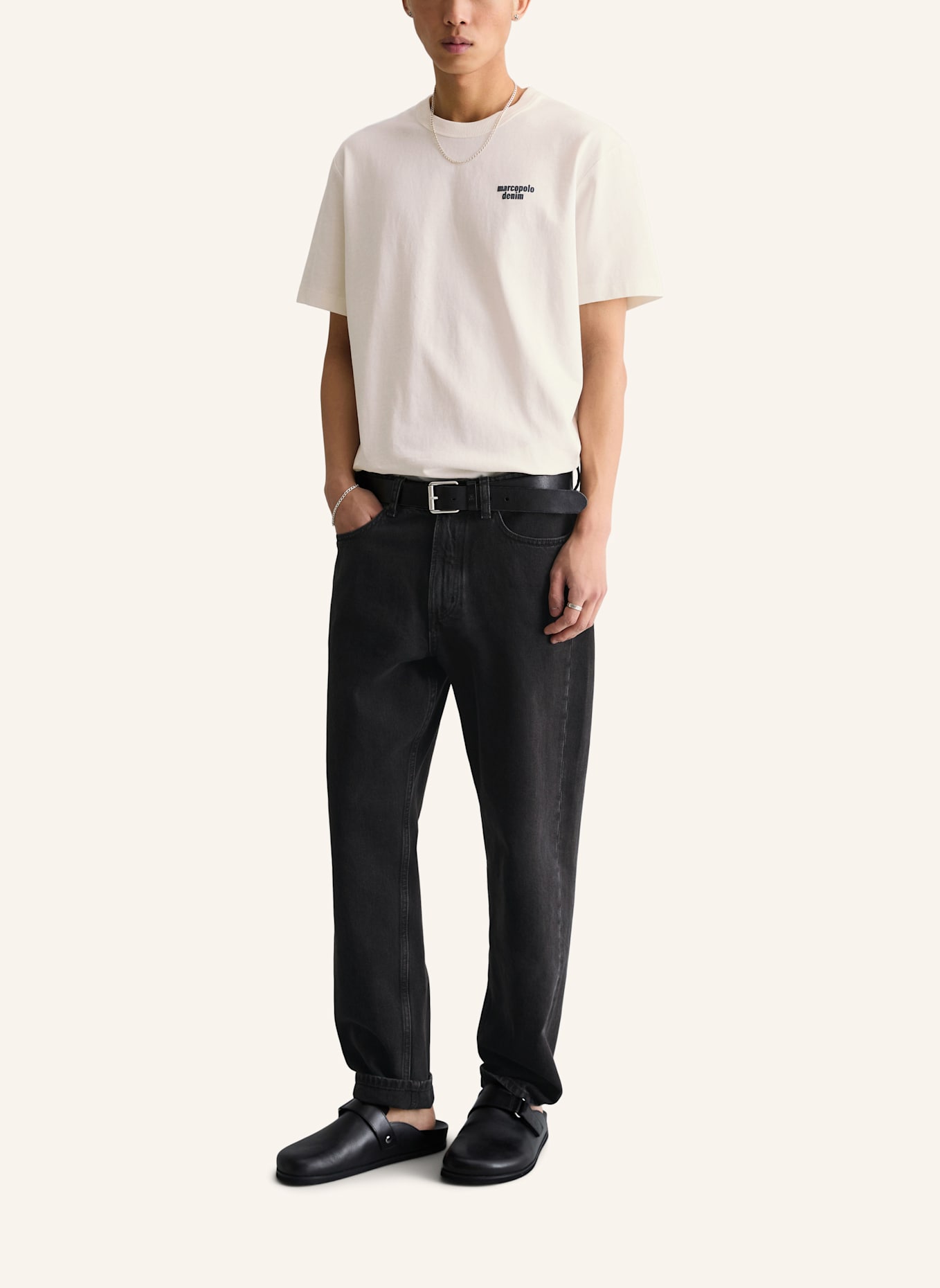 Marc O'Polo DENIM T-Shirt: ECRU