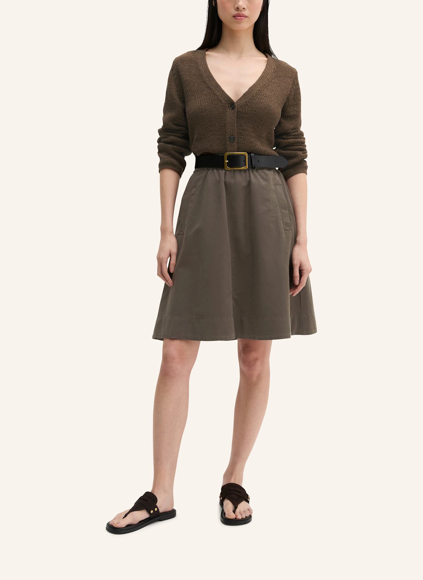 Marc O'Polo Cardigan: DUNKELBRAUN