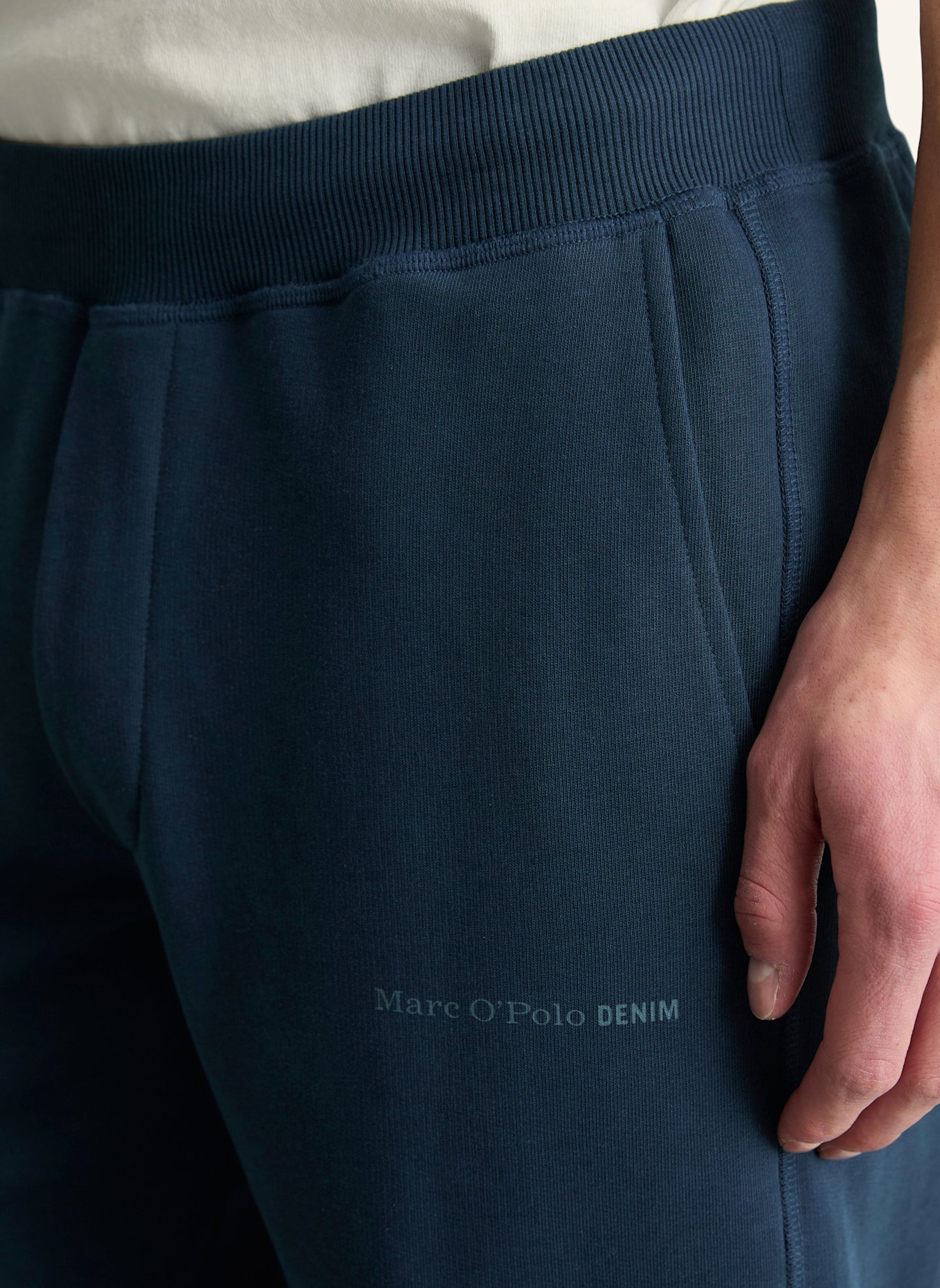 Marc O'Polo DENIM Sweathose: DUNKELBLAU