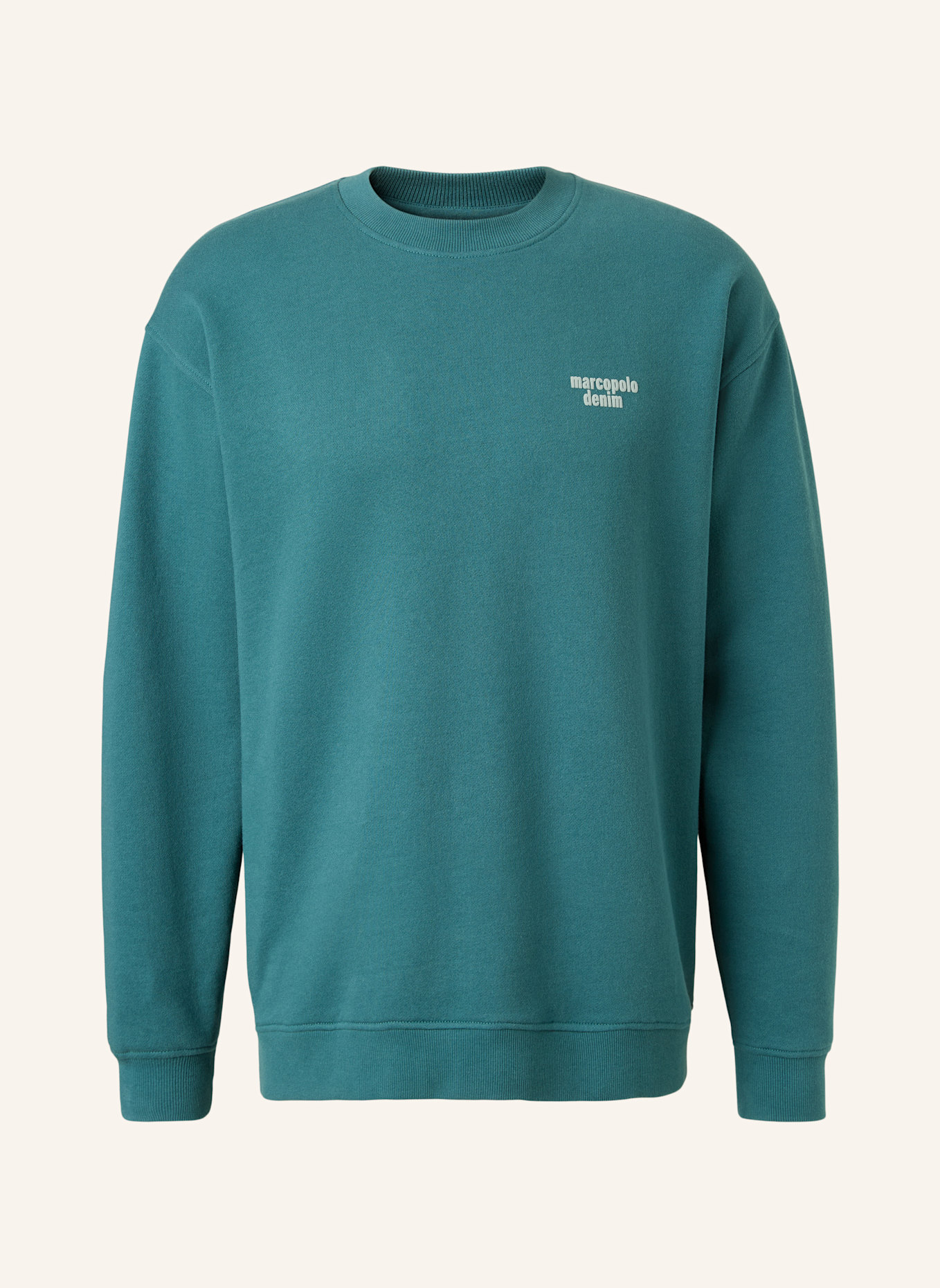 Marc O'Polo DENIM Sweatshirt: DUNKELGRÜN