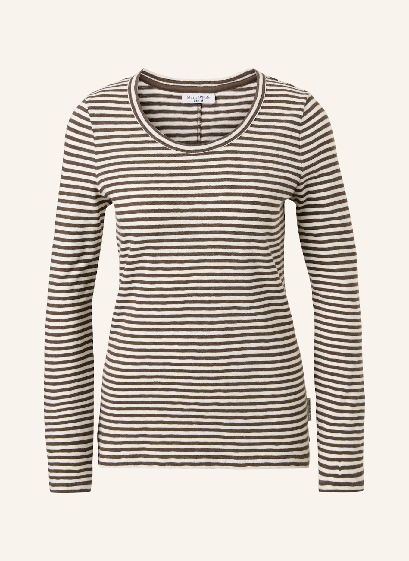 Marc O'Polo DENIM Longsleeve: DUNKELBRAUN